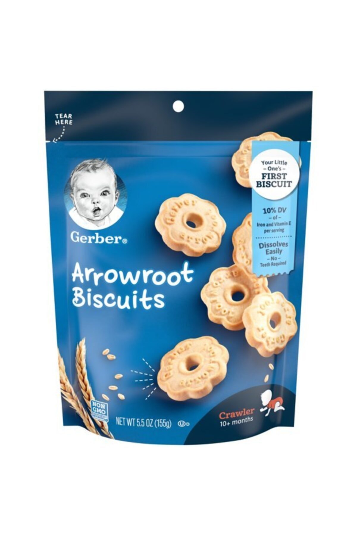 GERBER Arrowroat Bisküvi 155 Gr.