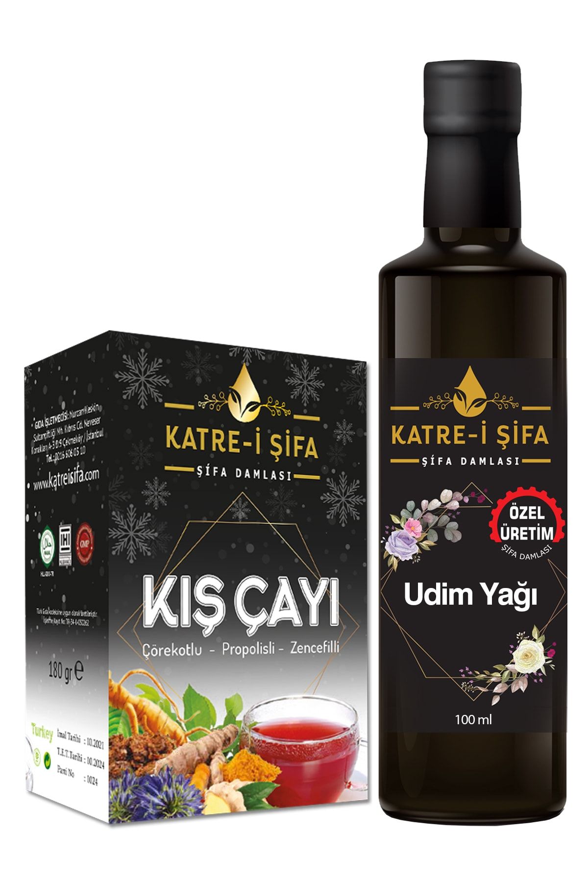 Katrei Şifa Özel Üretim Udim Yağı Ve Kışa Özel Çay