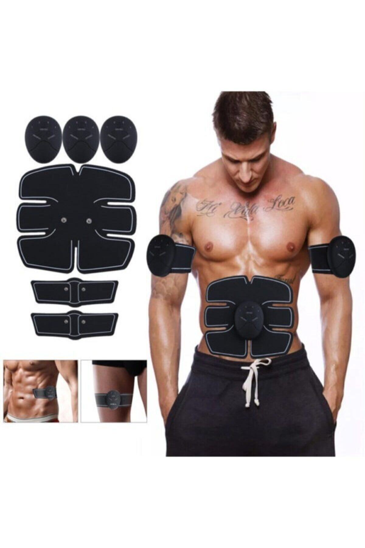 DEMİRHAN İTHALAT Sixpad Smart Fitness Abs Vücut Geliştirici Elektronik Kemer Masaj Aleti Yağ Yakıcı Fitness