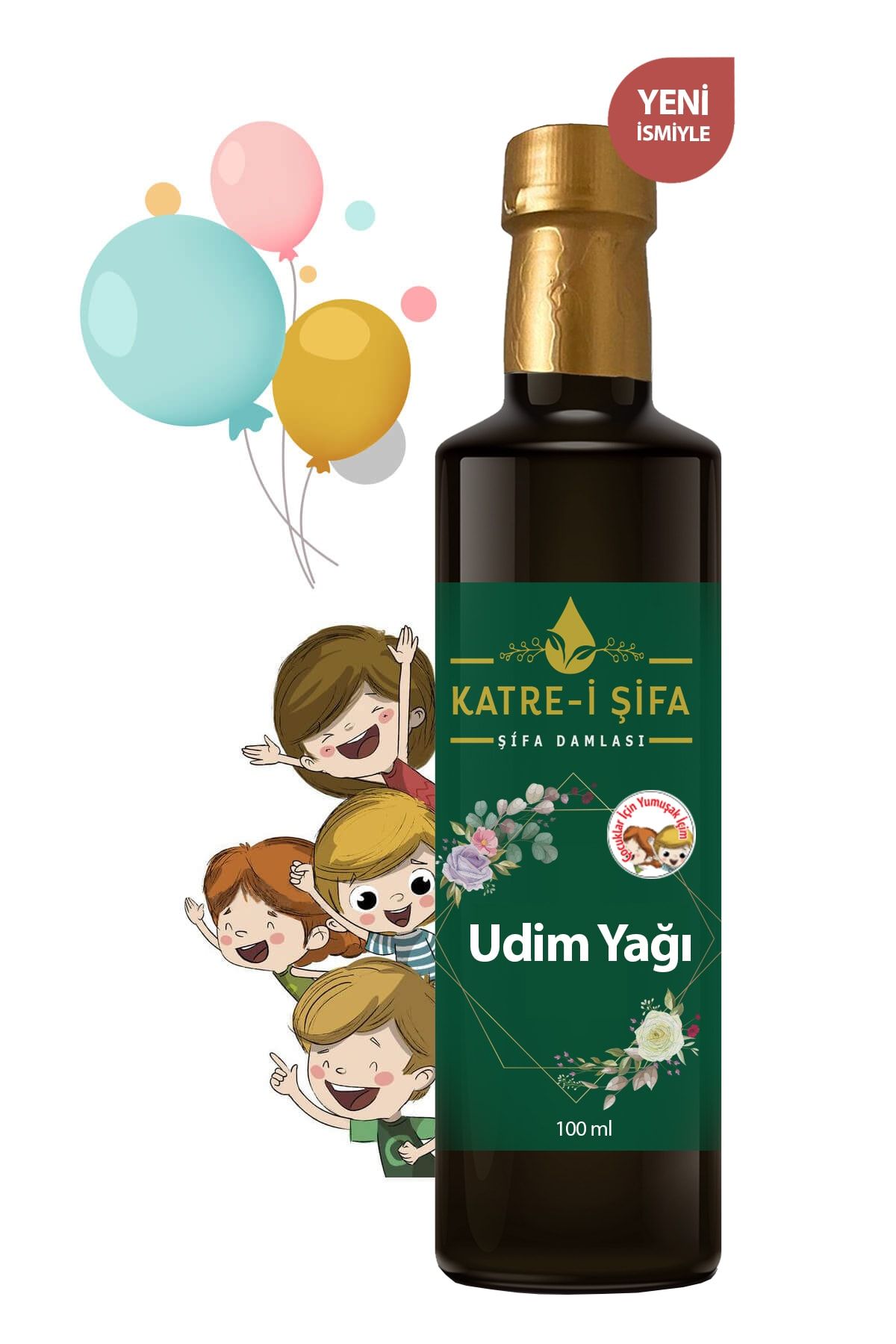 Katrei Şifa Çocuklar Için Yumuşak Içim Udim Yağı – 100 ml