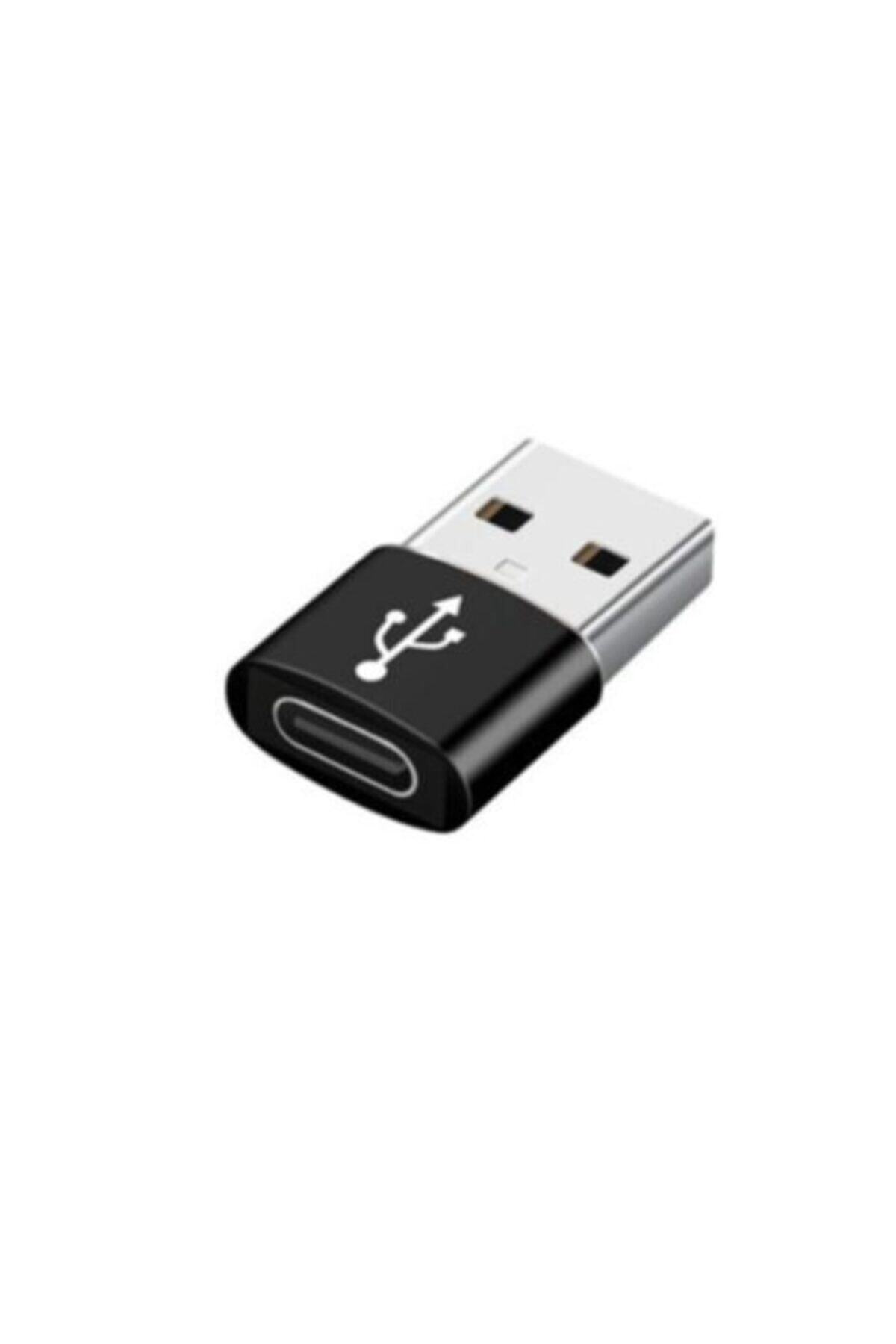MADEPAZAR Erkek Usb To Dişi Type-c Çevirici Data Otg Adaptör Dönüştürücü Usb V3.0