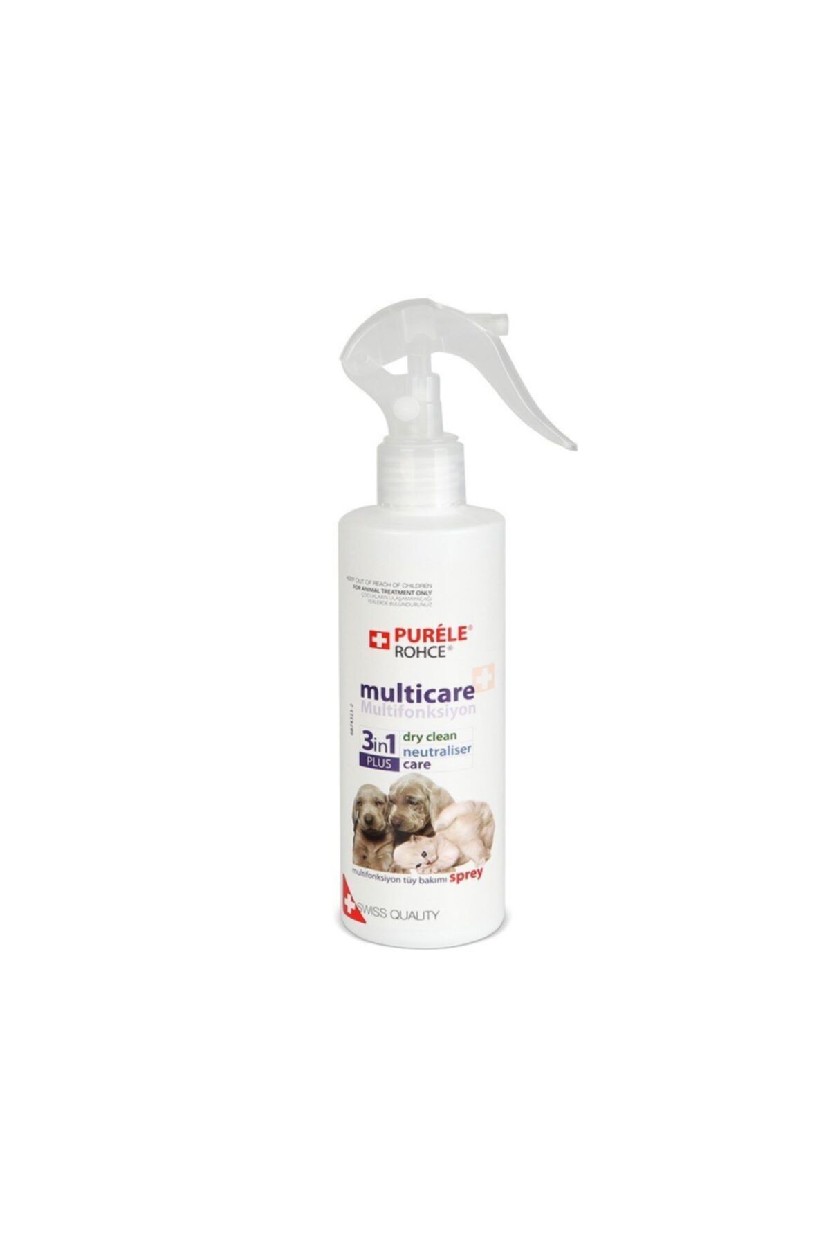 Purele 3ın1 Multifonksiyon Care Kedi Köpek Tüy Bakımı Spreyi 250 Ml