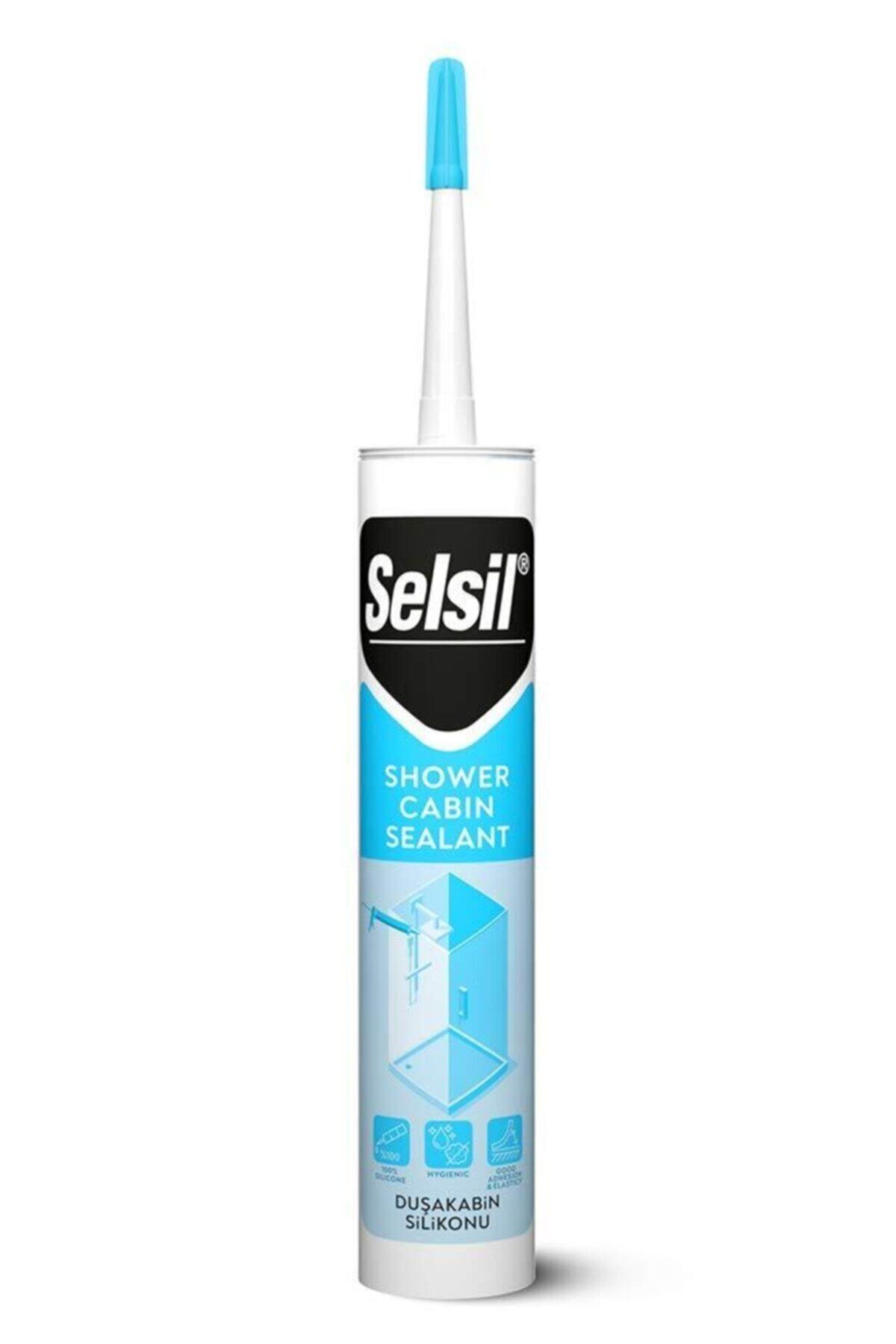 Selsil Duşakabin Silikonu (Beyaz 310ml)