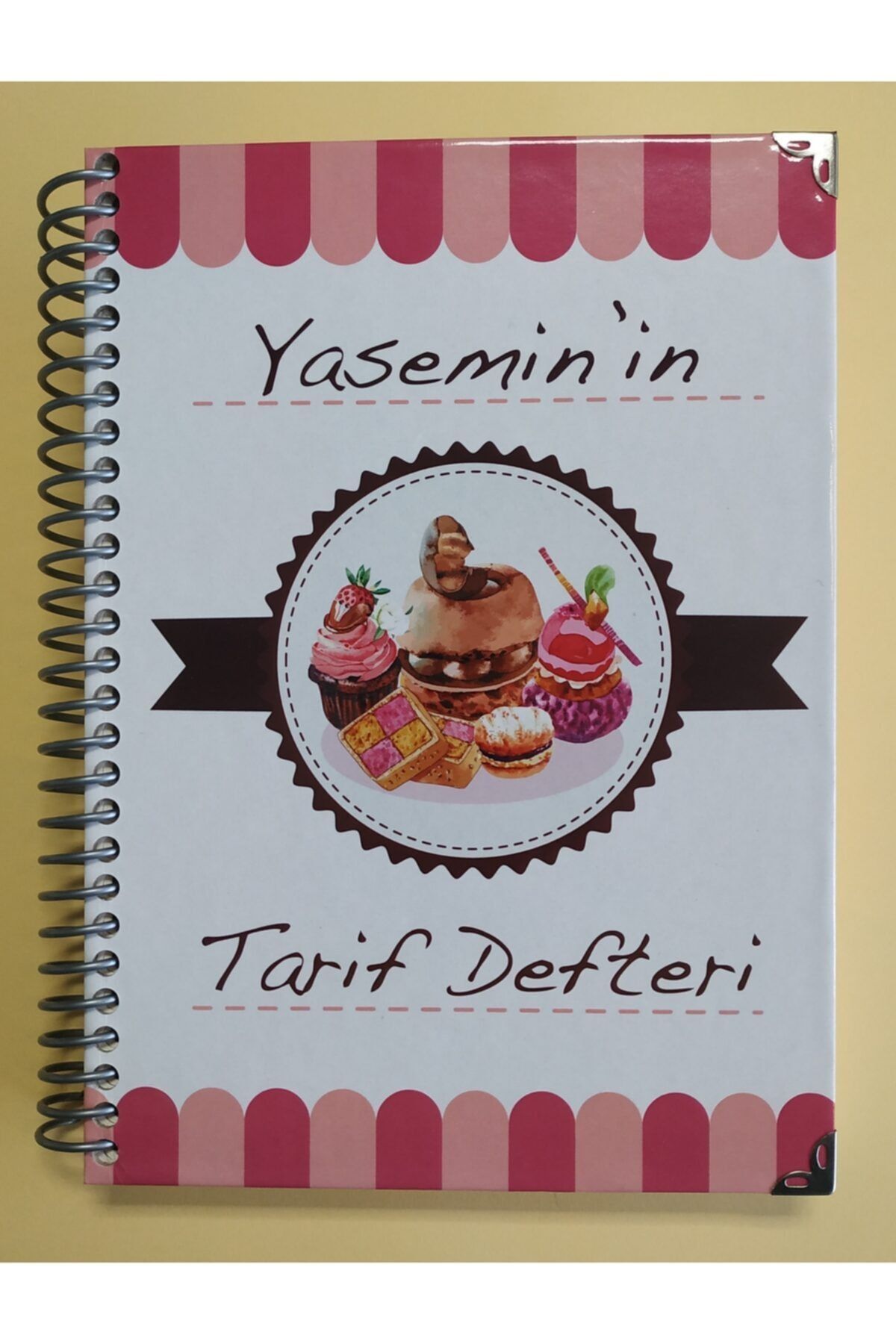 DEFTERSAN Yemek Tarif Defteri Özel Baskılı