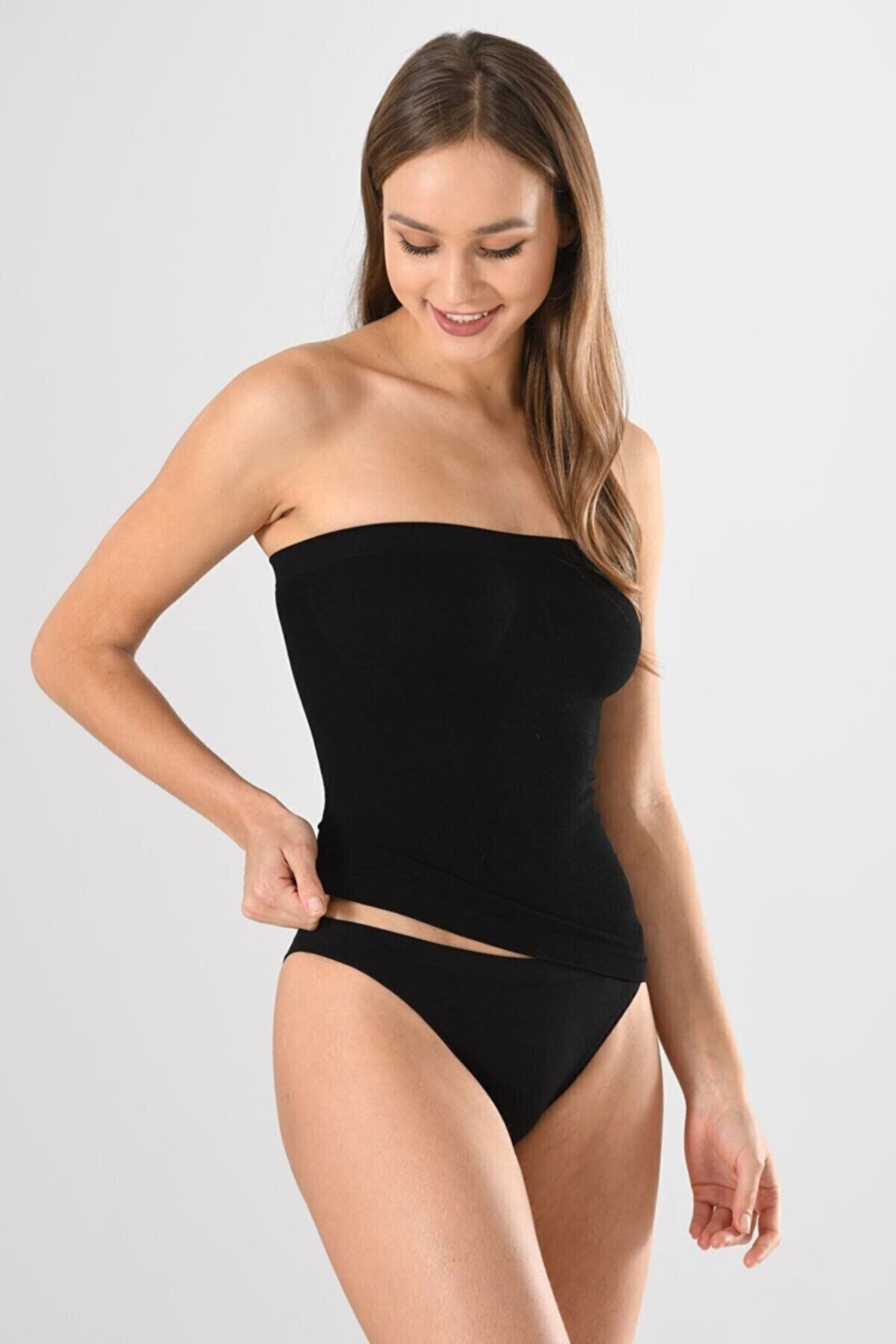 Etoile Miss Fit Straples Uzun Örme Seamless Dikişsiz Soft Basic Kadın Atlet
