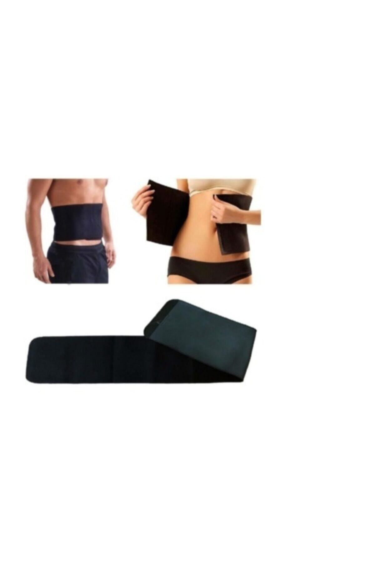 HOT POWER Termal Sauna Kemer 25x120 Cm Neopren Bel Korsesi Zayıflama Kemeri
