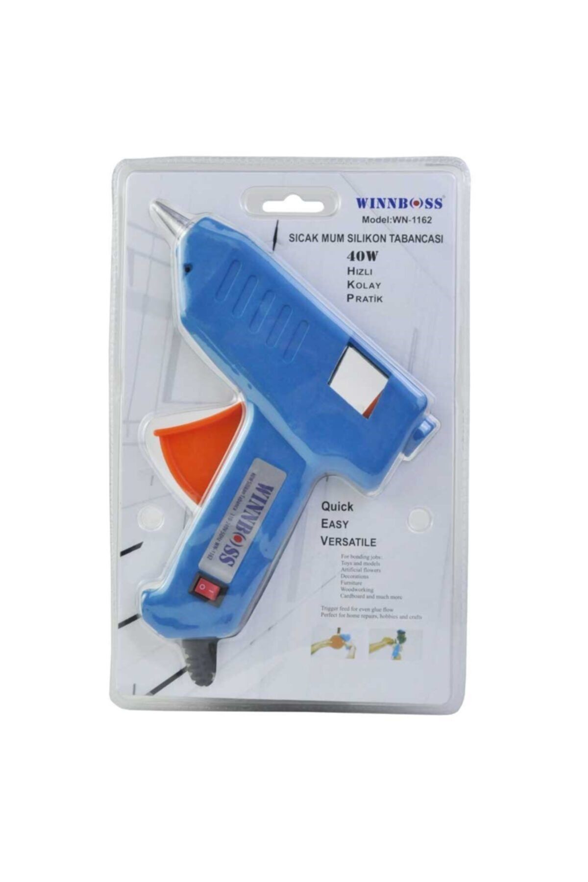 academyshop 40w Silikon Tabancası Açma Kapama Tuşlu