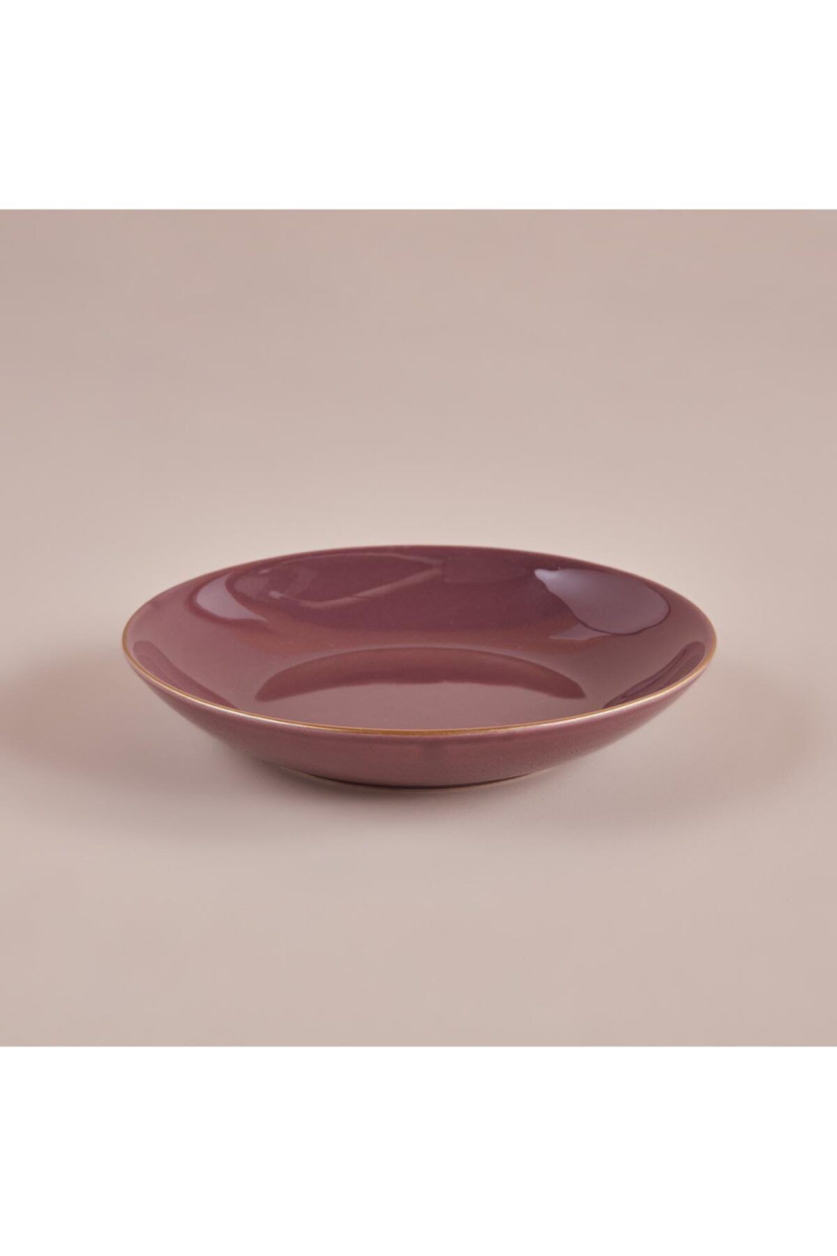 Bella Maison Allure Seramik Yemek Tabağı 21 Cm 6'lı (gülkurusu)
