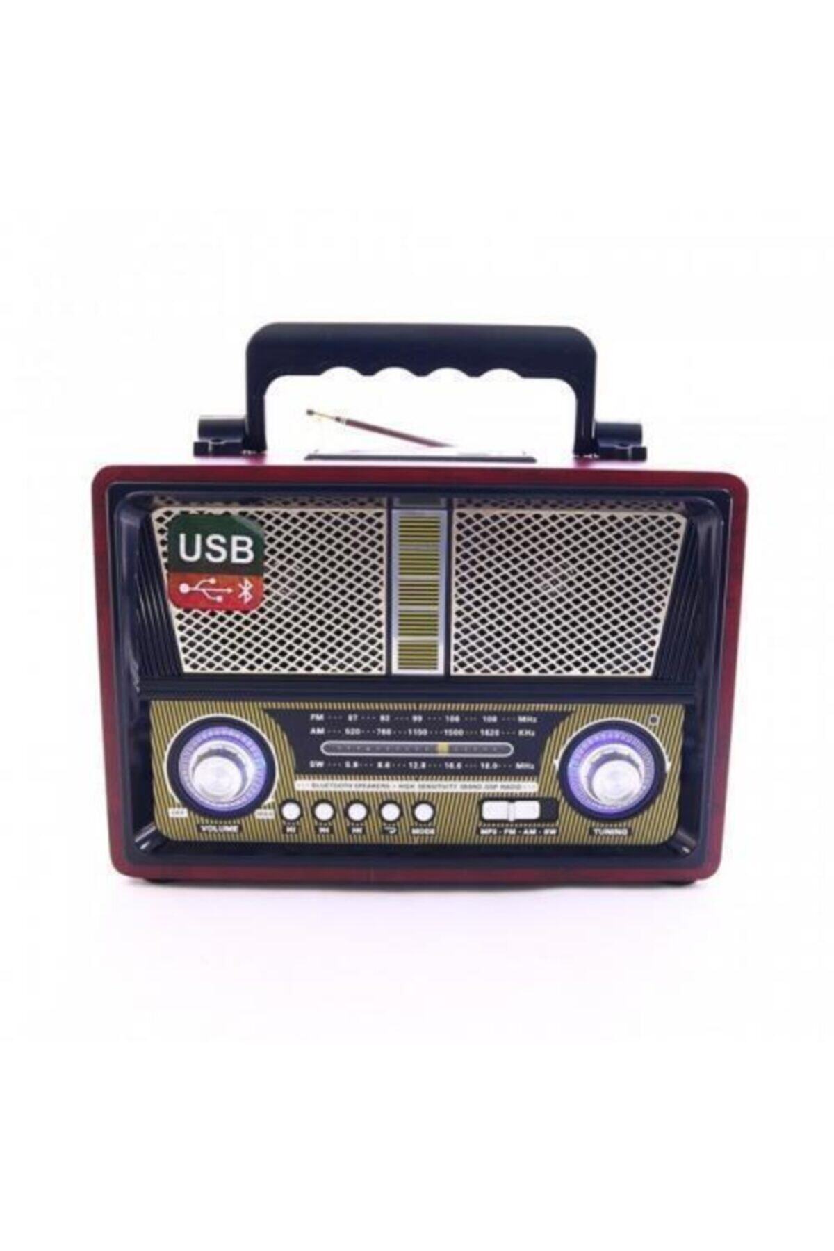 academyshop Kemai Md1800bt Retro Nostalji Radyo Bluetooth Fm Usb Sd