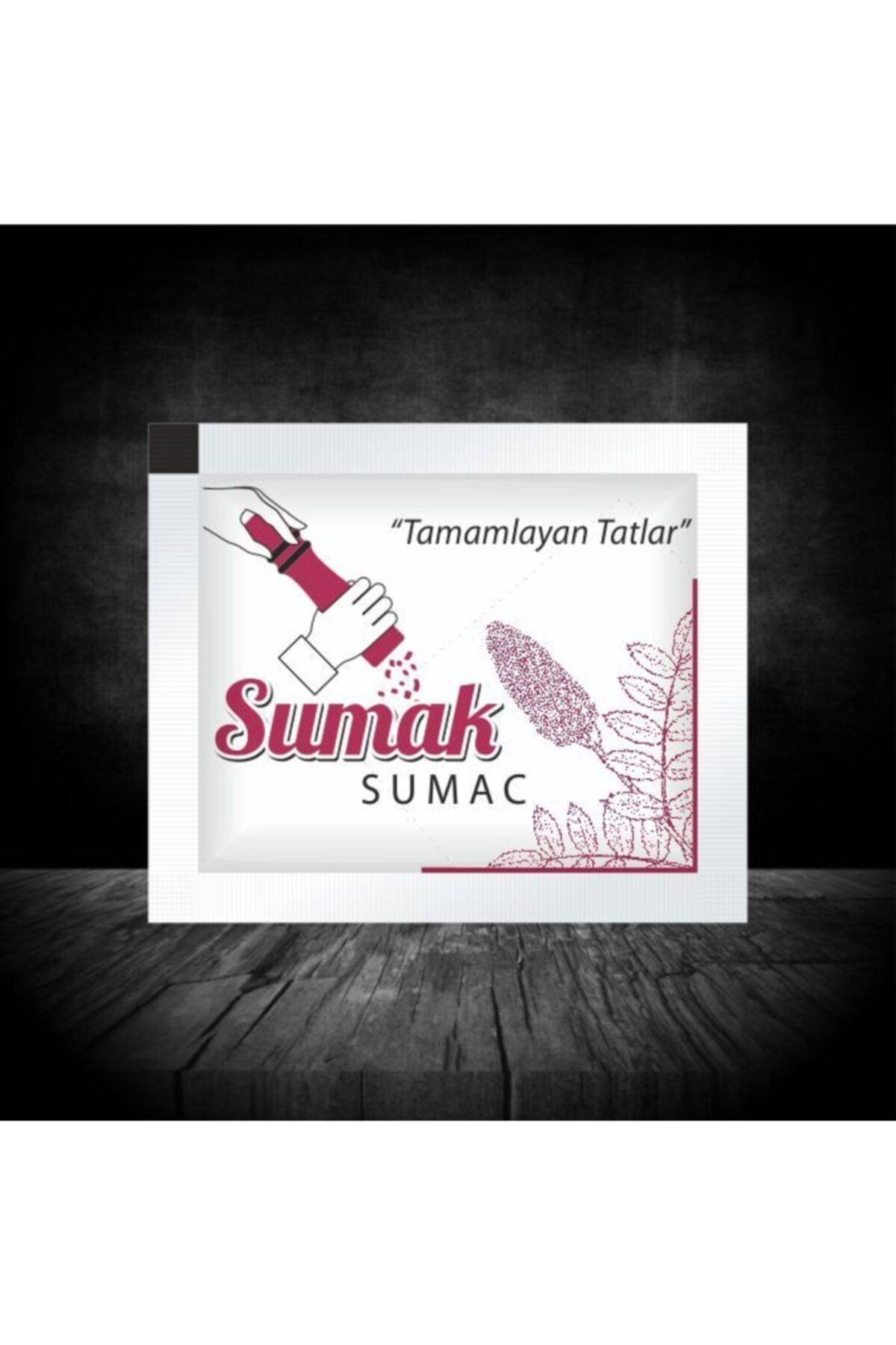 rotatoptan Tek Kullanımlık Sumak Kare Paket 2500 X 0,5 gr