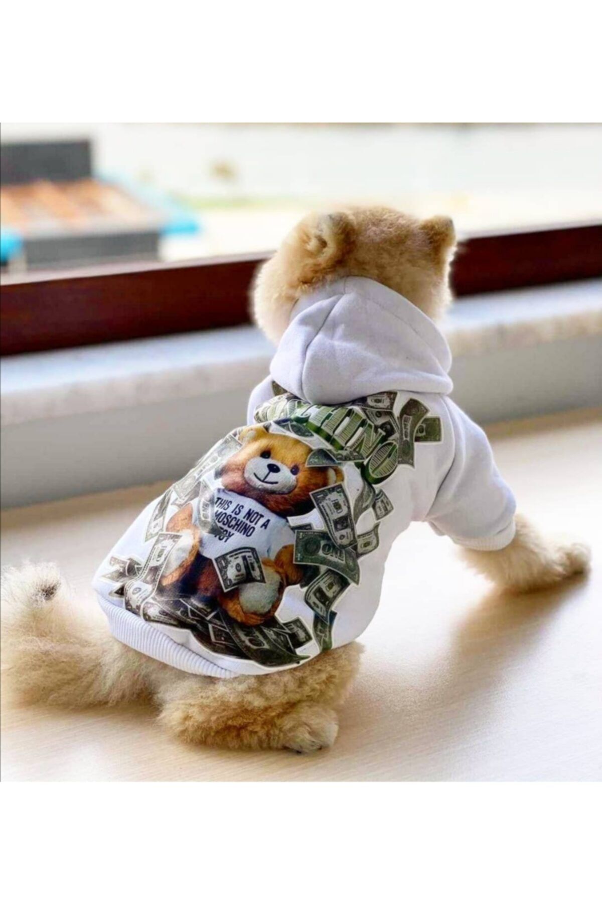 PATİBÖR Beyaz Dolarlı Sweat