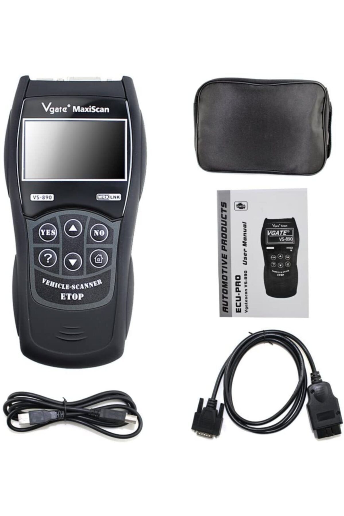 WOZLO Vgate Scan Tool Maxiscan Vs890 Obd2 Code Reader Diagnostic