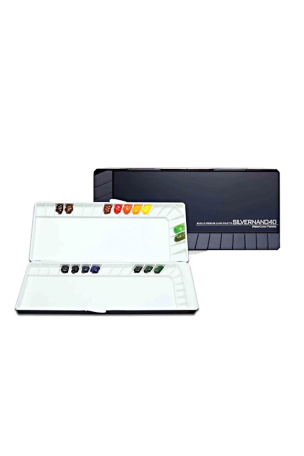 Mijello Silver Nano 40 Bölmeli Palet 3040