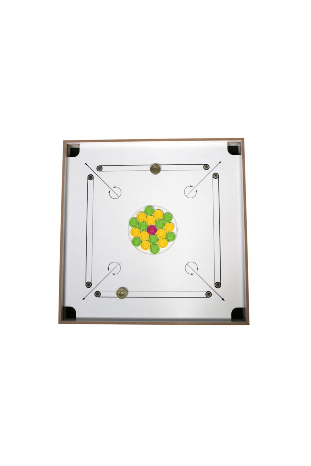 Solo Game Carrom Masa Oyunu 61*61*6 Cm
