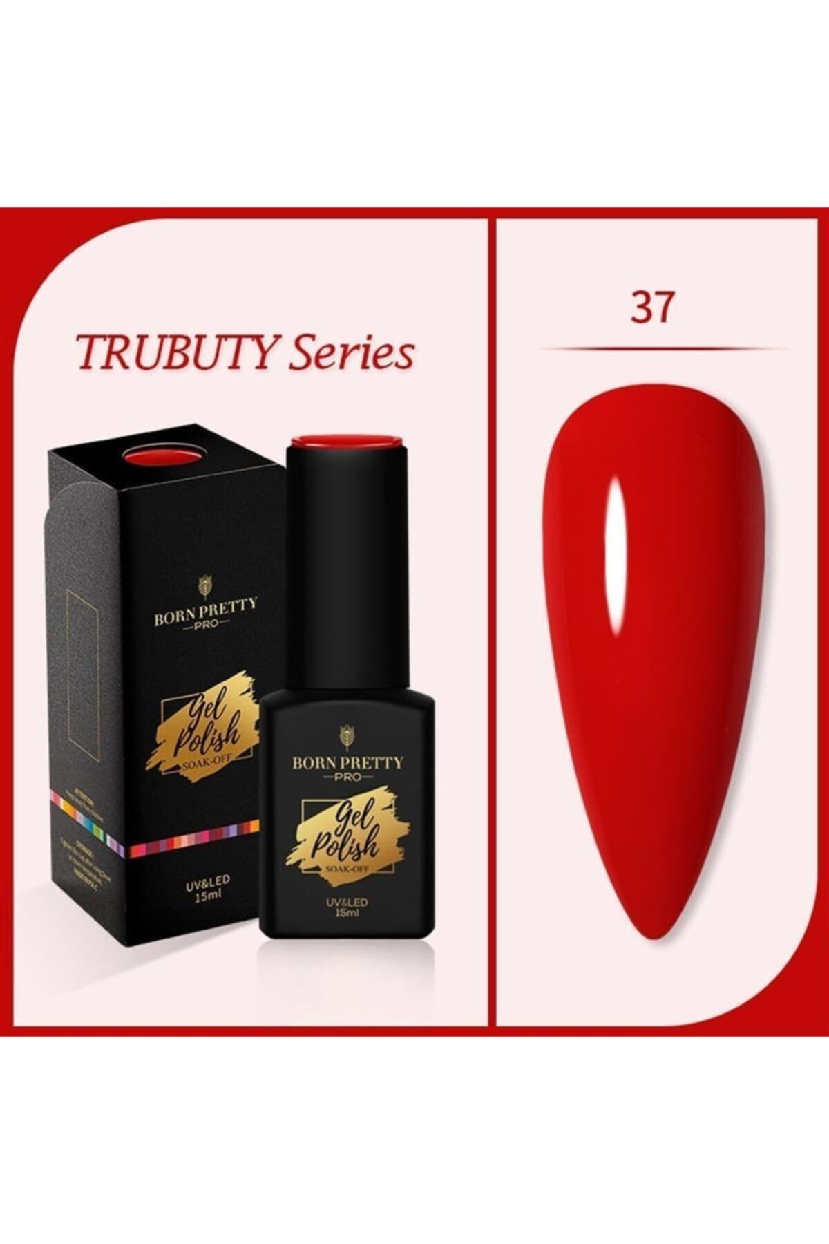 Born Pretty Trubuty Serisi Kalıcı Oje 15 Ml 37 (52184-37)
