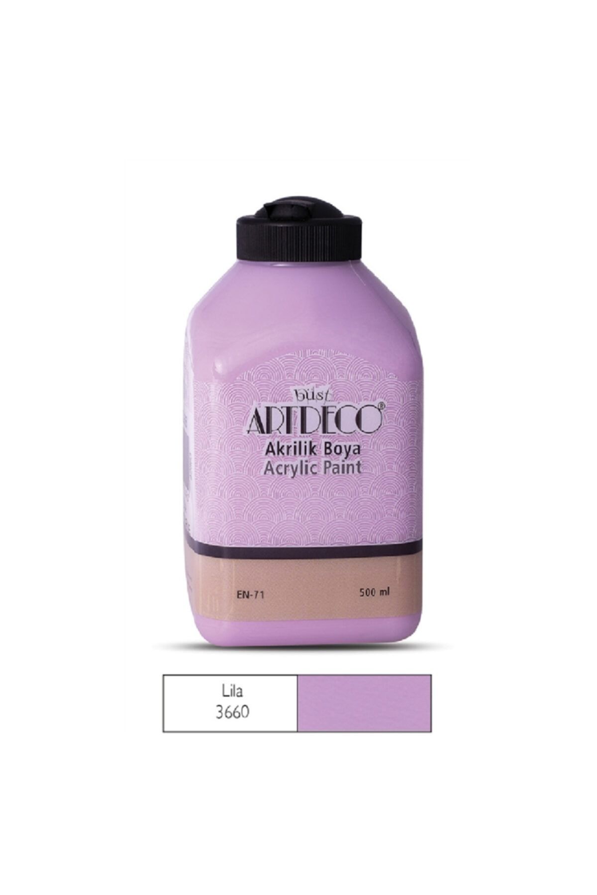 Artdeco 500ml Lila Akrilik Boya 3660