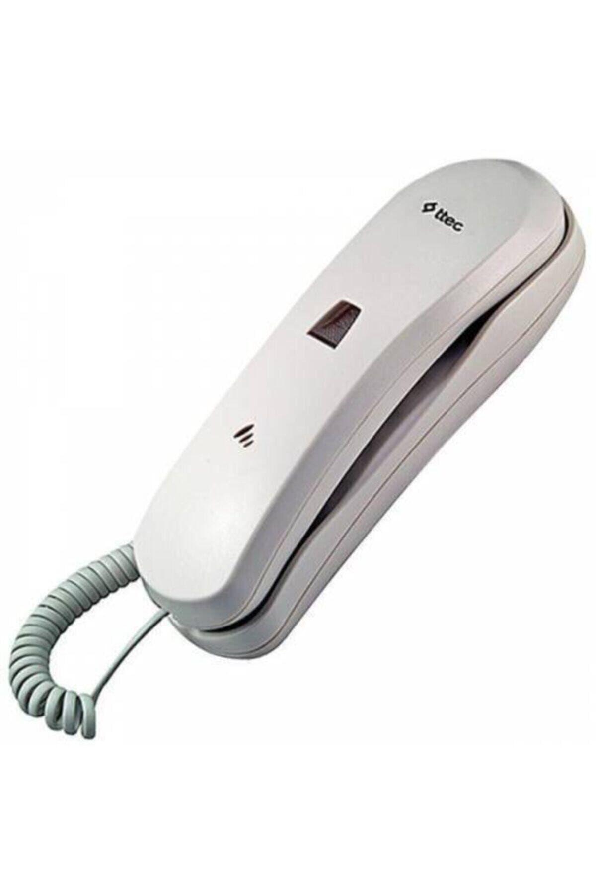 TTEC PLUS Tk 150 Duvar Tipi Telefon  Gri
