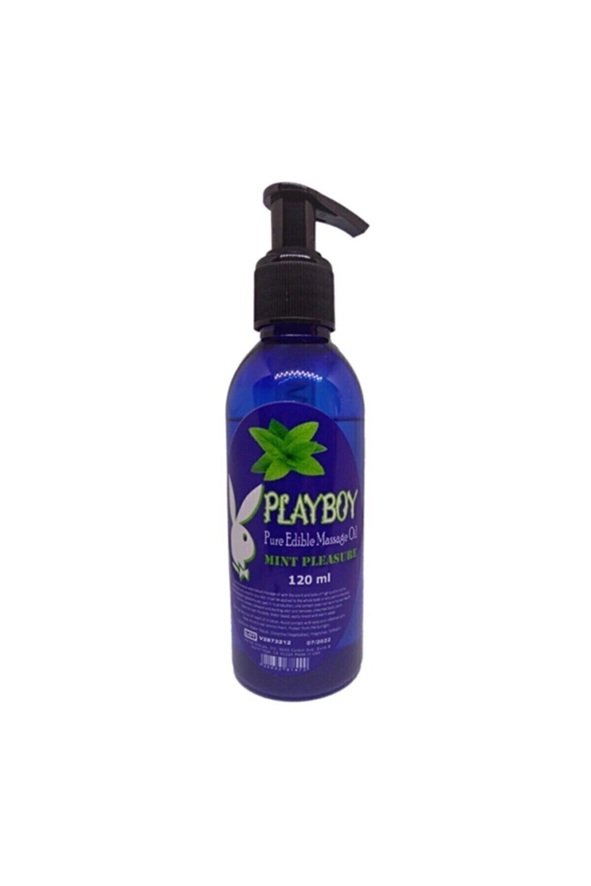 Playboy Pure Edible Aromaterapi Oil 120ml Nane Aromalı Masaj Yağı
