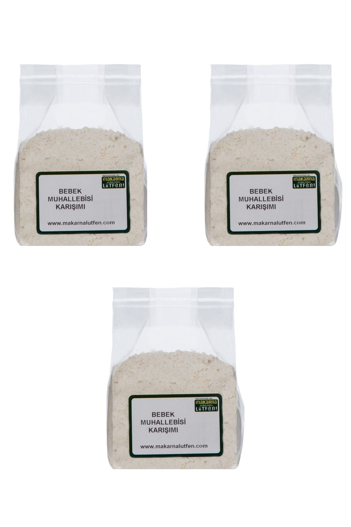 Makarna Lütfen Bebek Muhallebisi Karışımı (3 X 200 G)