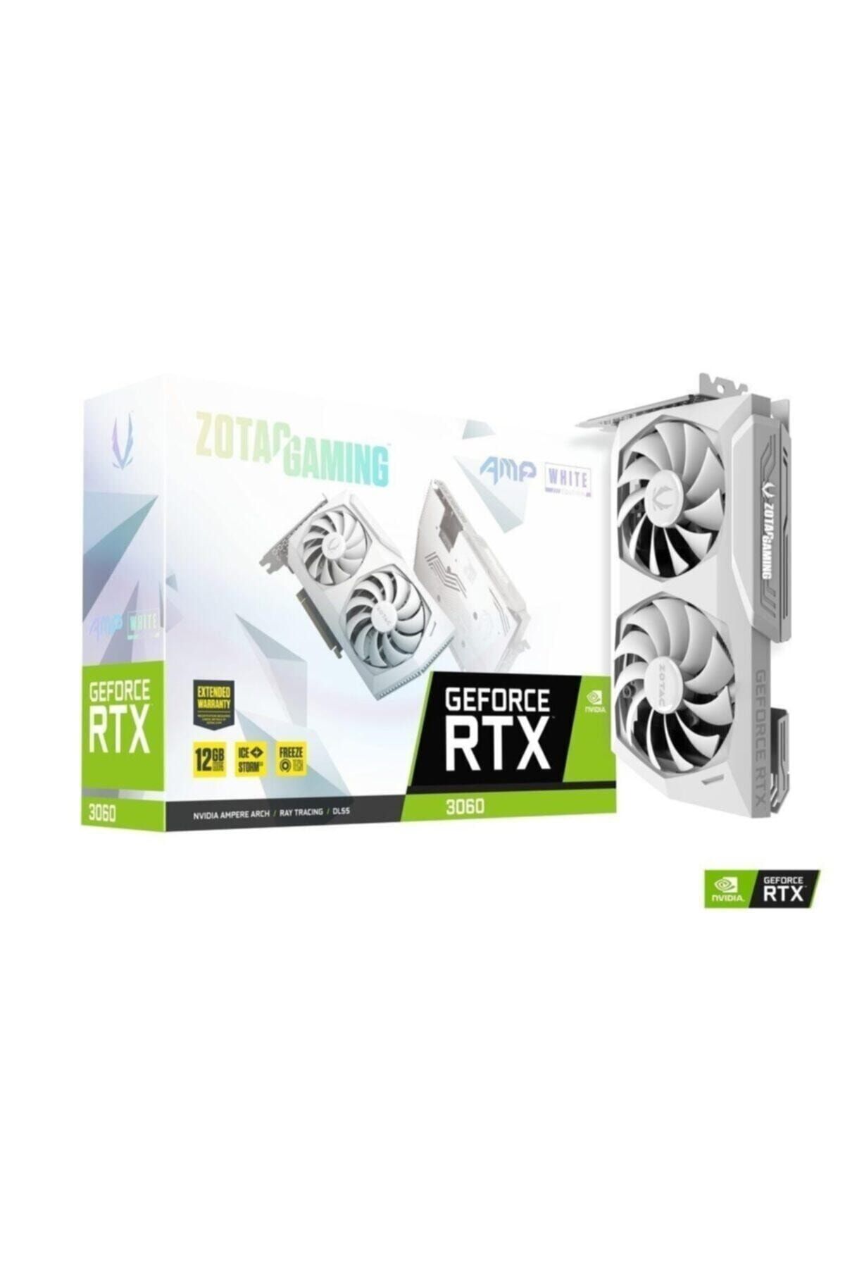 Zotac Rtx 3060 Amp White Edition 12 Gb Gddr6 192 Bit Ekran Kartı