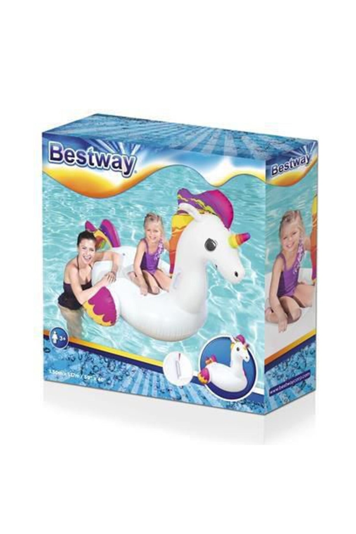 BESTWAY 150x117 Cm Tutmalı At 41114