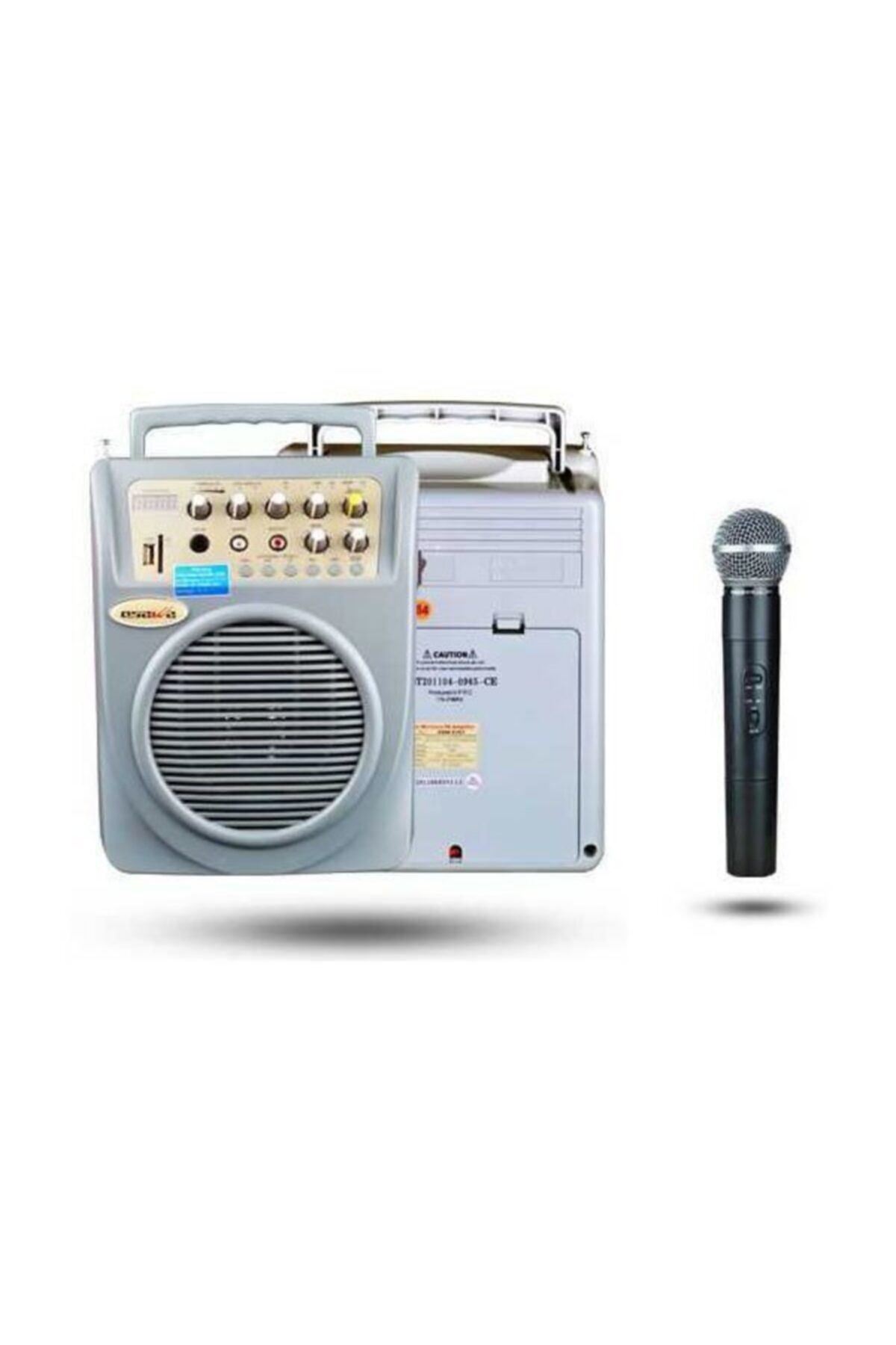 OSAWA Osw8107e Seyyar Portatif Amfi El Mikrofonlu