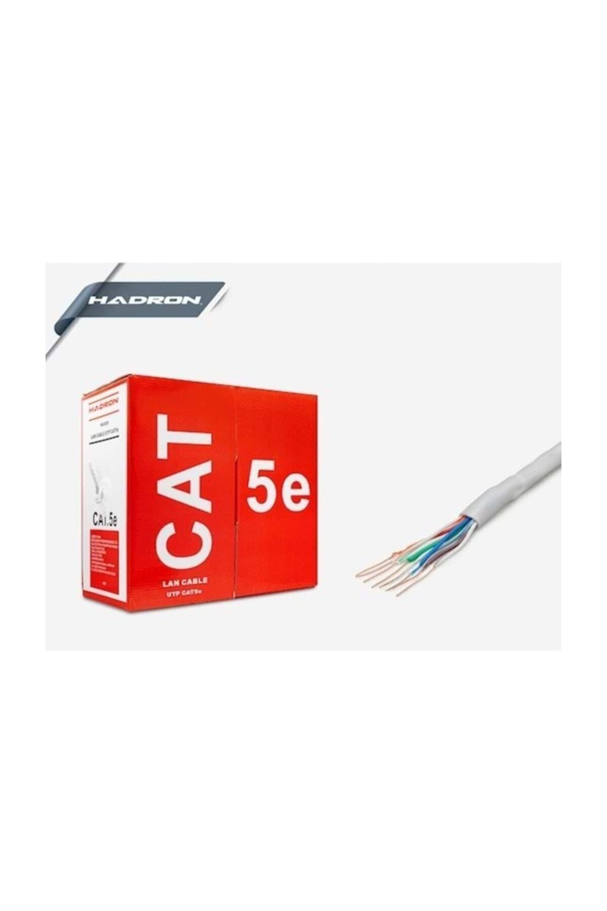 HADRON Hd4505 Cat5 Kablo 305 Metre Modem Ethernet Ağ Kablosu 0,38mm O.d5.0