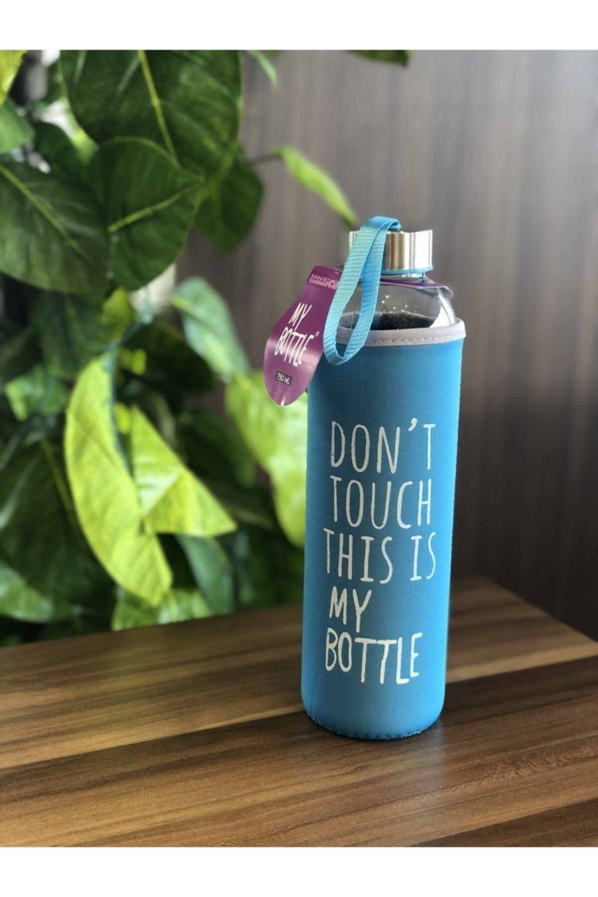 MRY HOME My Bottle 750 ml Mavi Cam Suluk & Matara