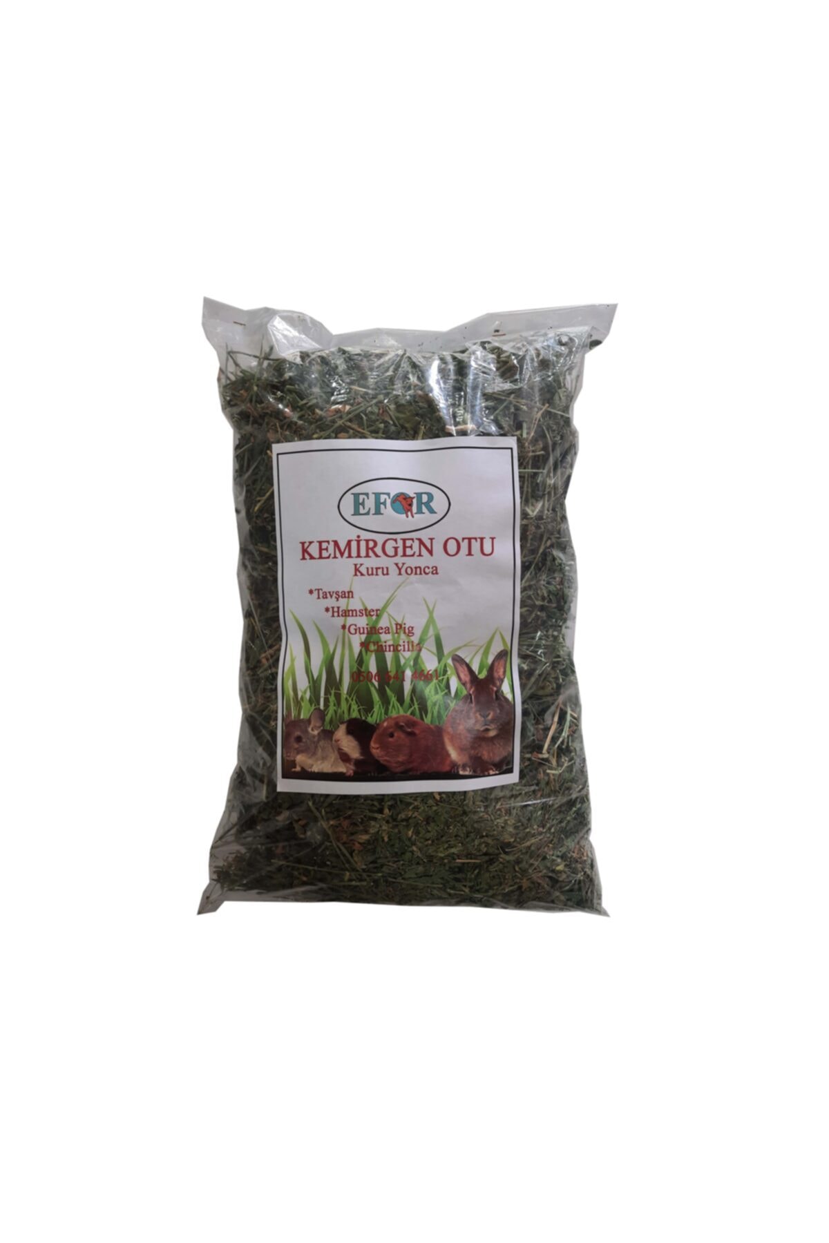 EFOR PET Kemirgen Otu Bol Yapraklı Kuru Yonca 350gr