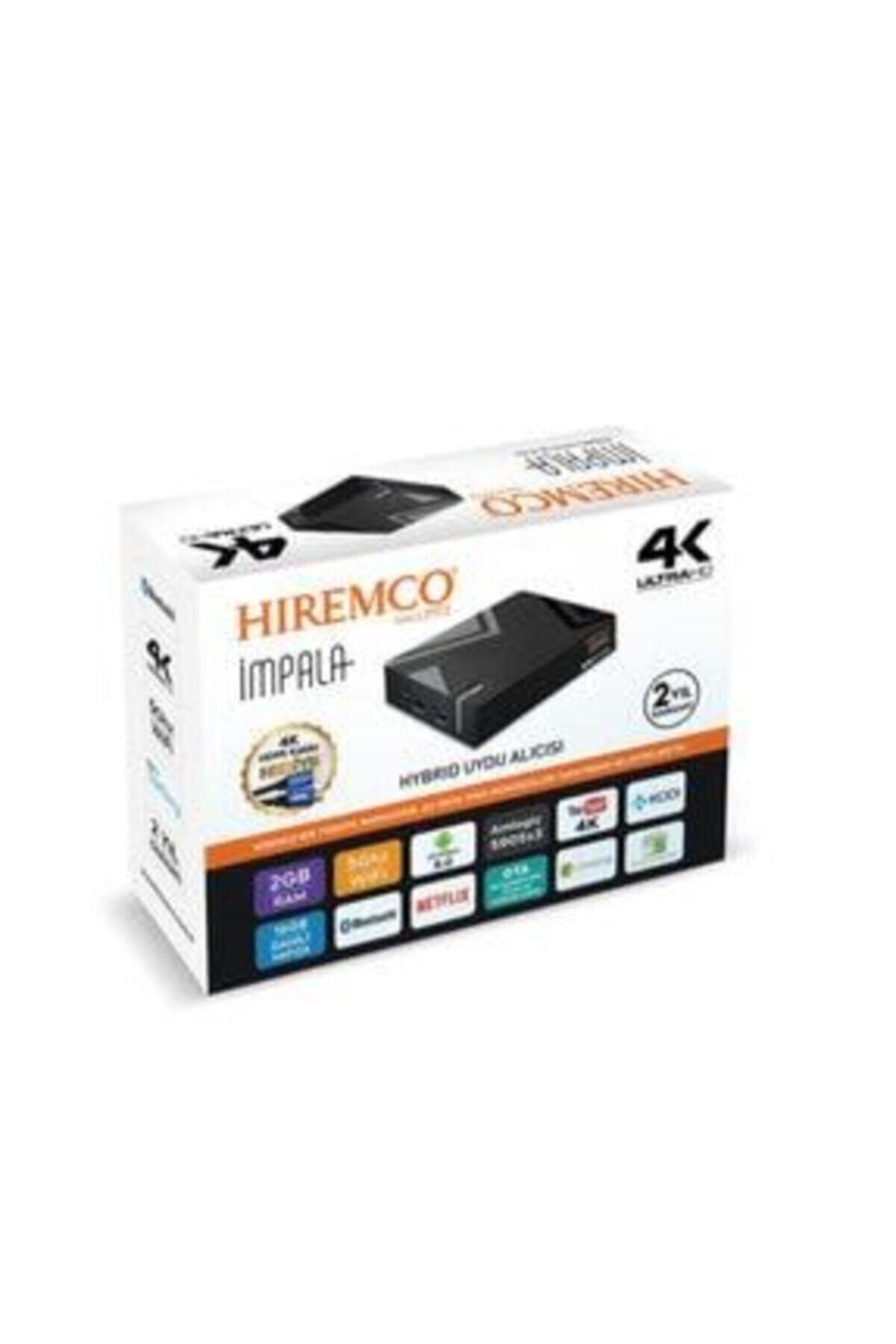 Hiremco Impala 4k 9.0 Android +uydu Alıcısı