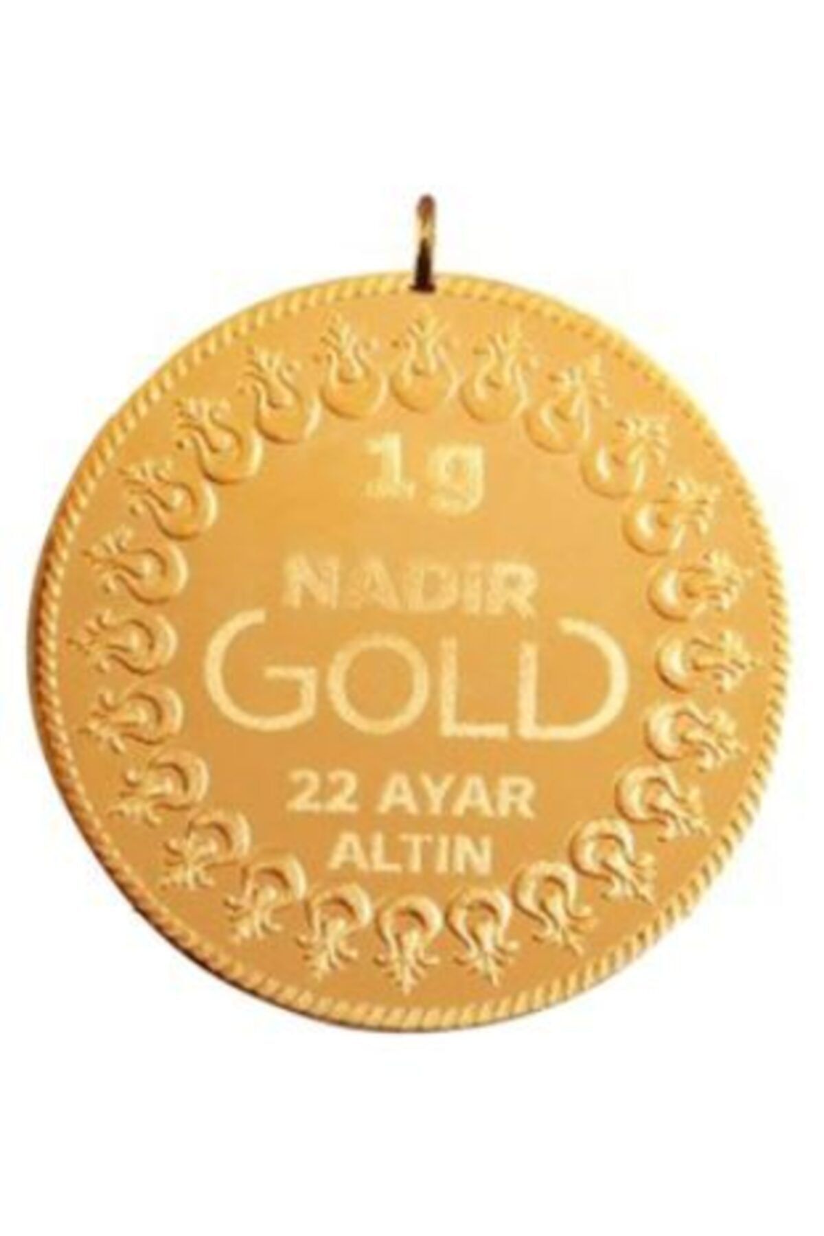 Uygun Karma Gold 1 Gr 22 Ayar Kulplu + Flash Bellek Sandisk 8 Gb.