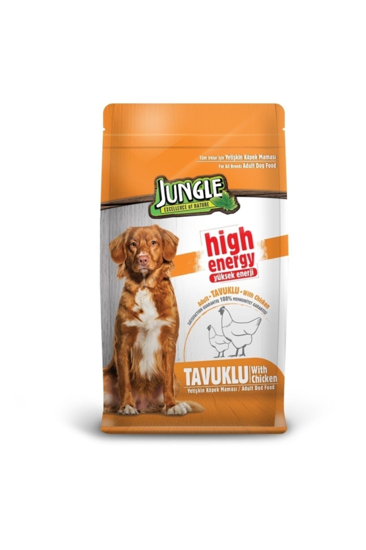 Jungle 15 Kg High Energy Tavuklu Yetişkin Köpek Maması