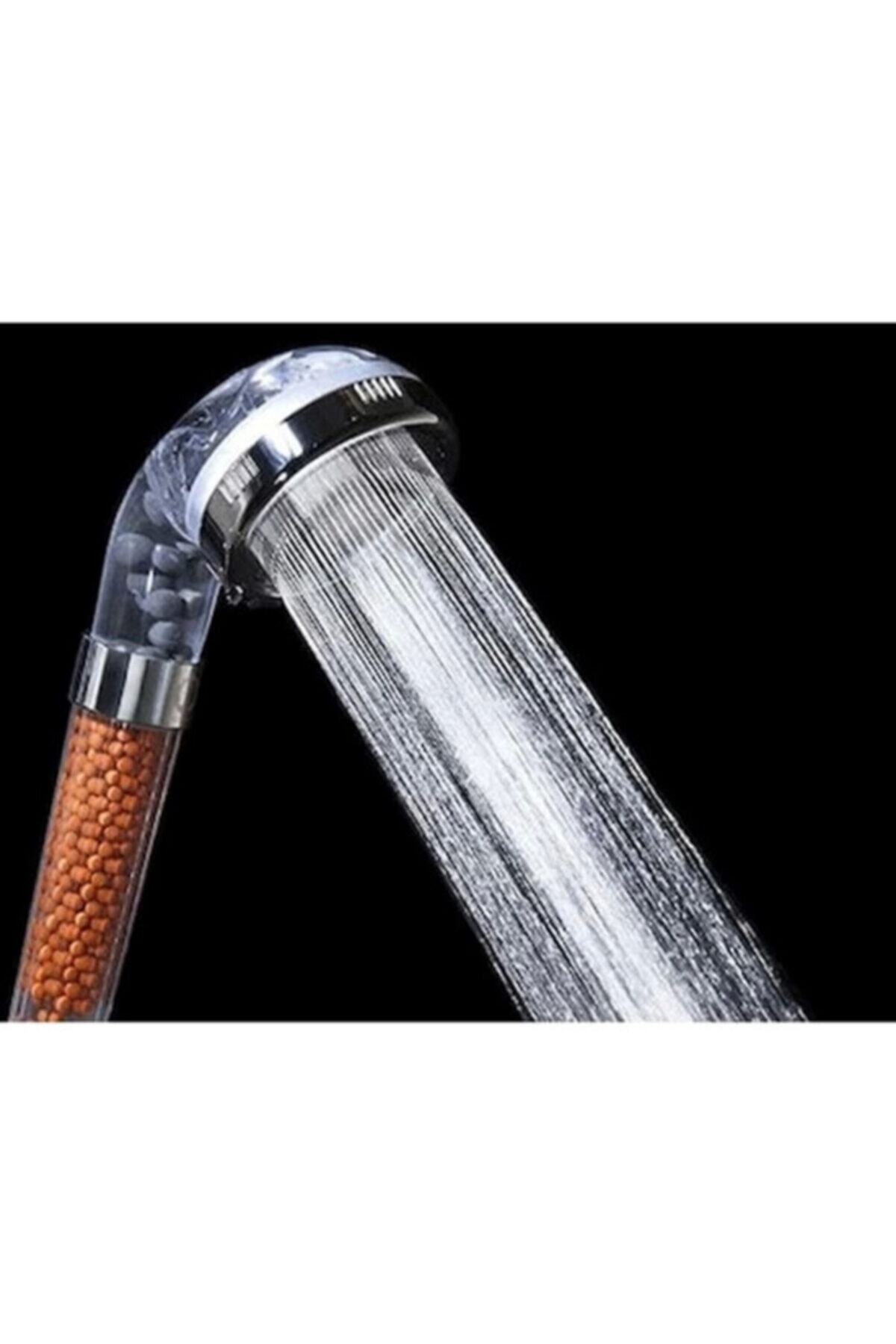 Hırdavat Su Tasarruflu Banyo Duş Başlığı Arıtmalı Başlık Basınçlı Kireç Temizleme Batarya Aparatı