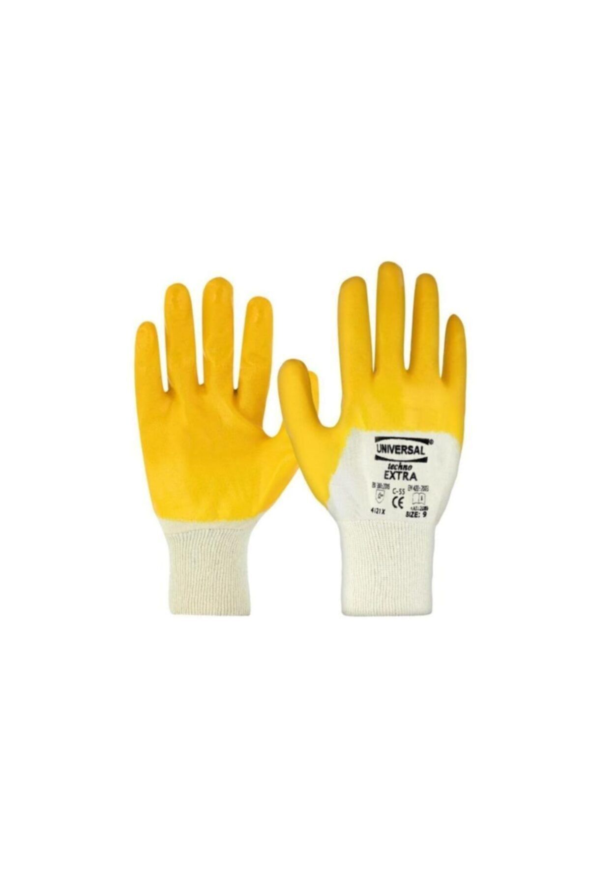 Universal 6'li Eldiven C-55 Extra Nitril