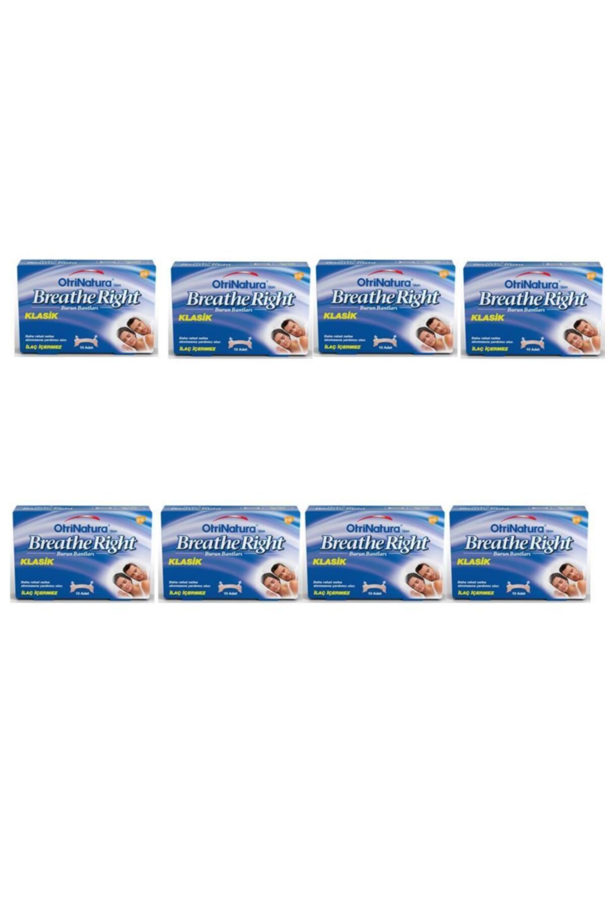 Otrinatura Breathe Right Klasik Burun Bandı 8 Kutu