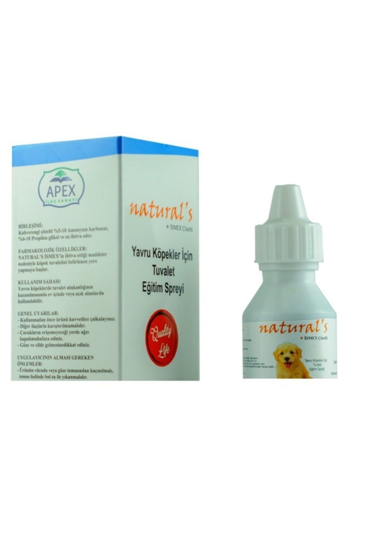 OZCMAX Köpek Eğitim Spreyi - Natural Ismex - Yavru Köpek Tuvalet Eğitim-