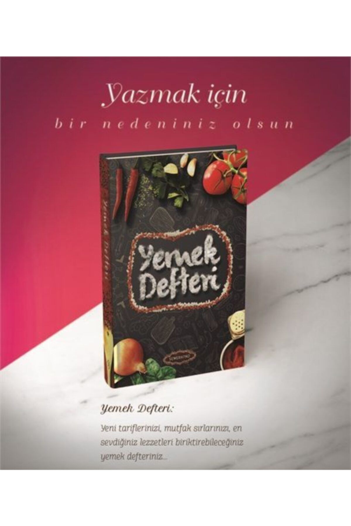 Semerkand Basım Yayın Yemek Defteri (ciltli)