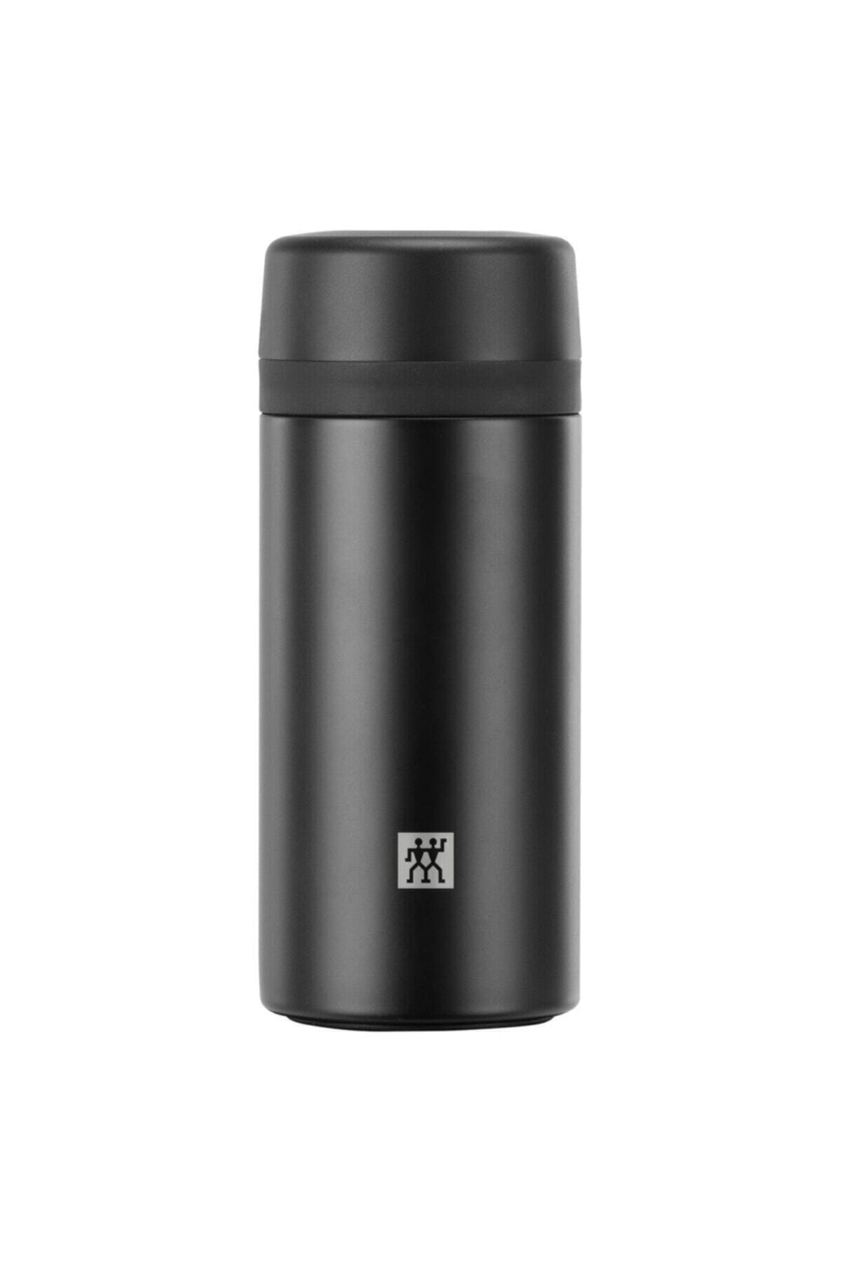 ZWILLING Süzgeçli Termos Matara Siyah 420 Ml