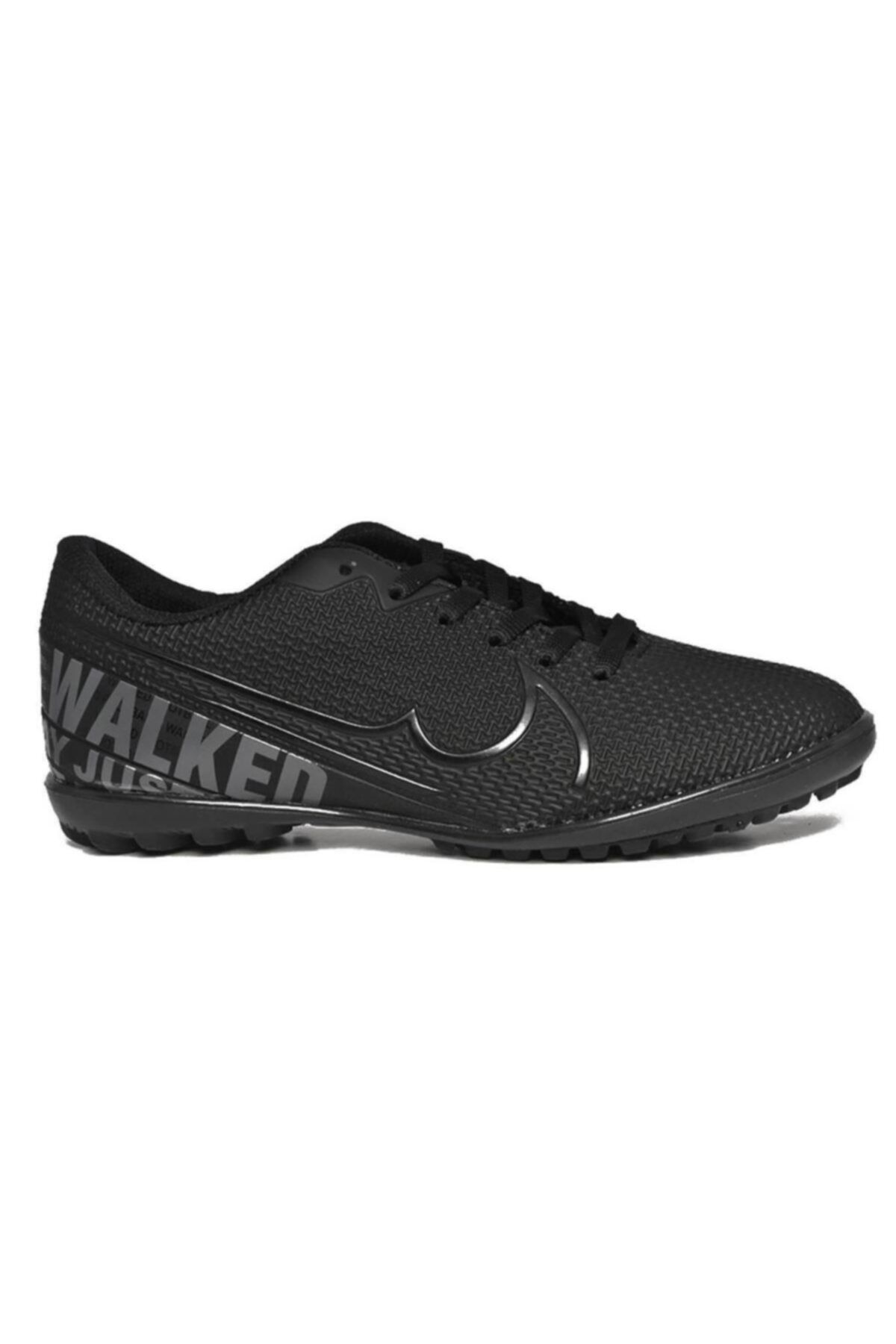 Walked Erkek Çocuk Siyah Halısaha Futbol Ayakkabı S603
