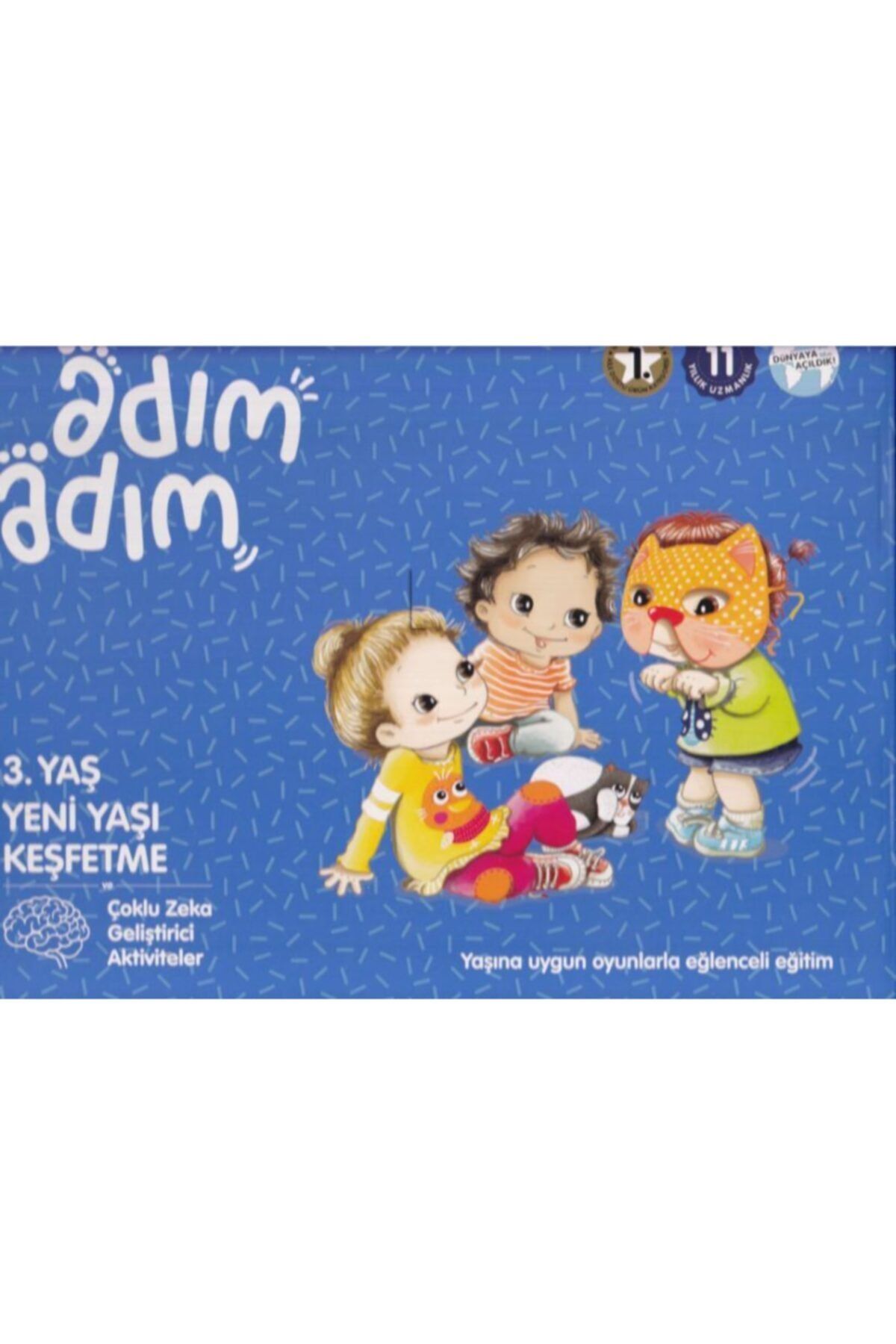 Adım Adım Bebek Eğitimi Yeni Yaşı Keşfetme - Adım Adım Eğitim Seti (3 Yaş)