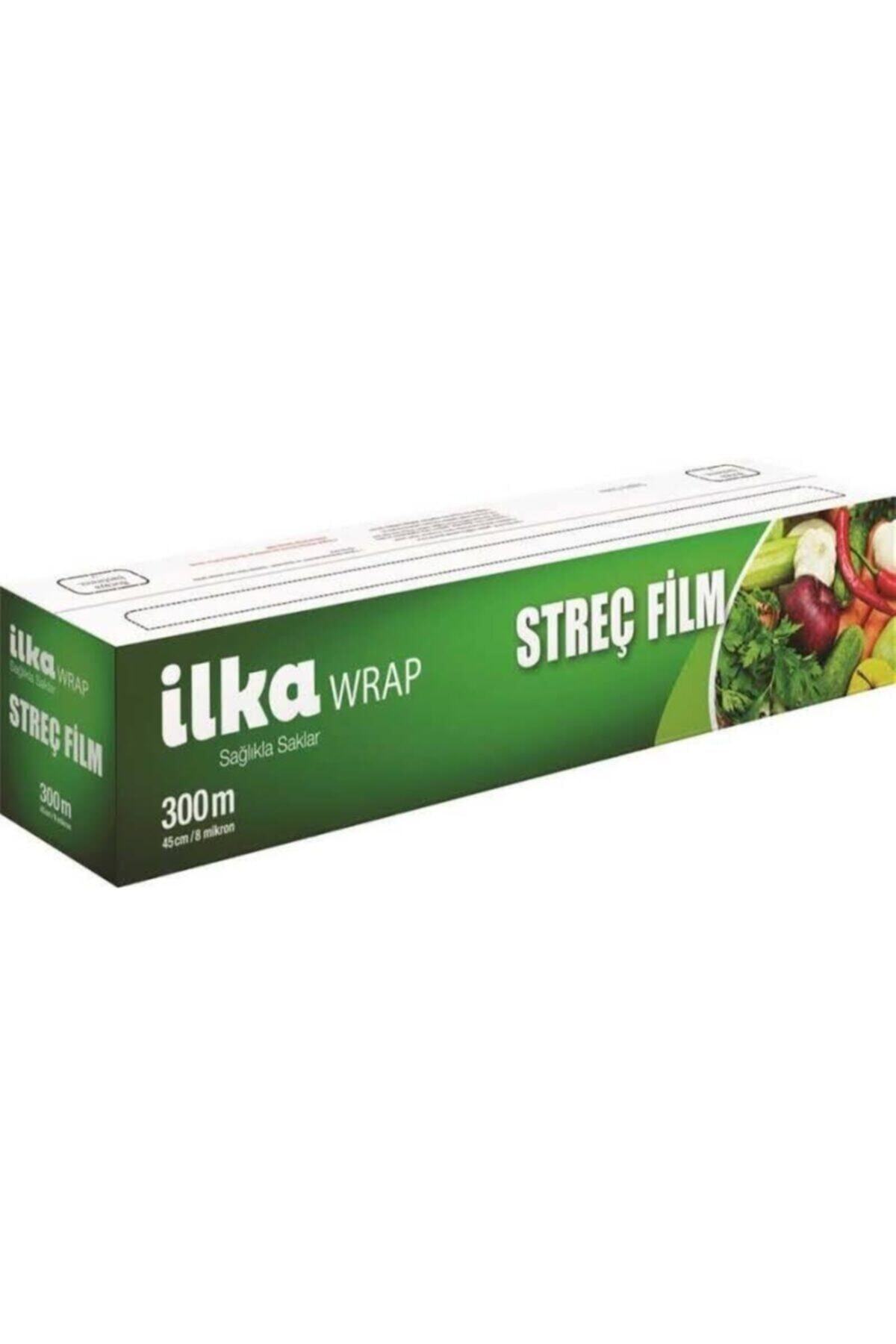 İLKA PLASTİK Wrap Strec Film 45x300 8mıc