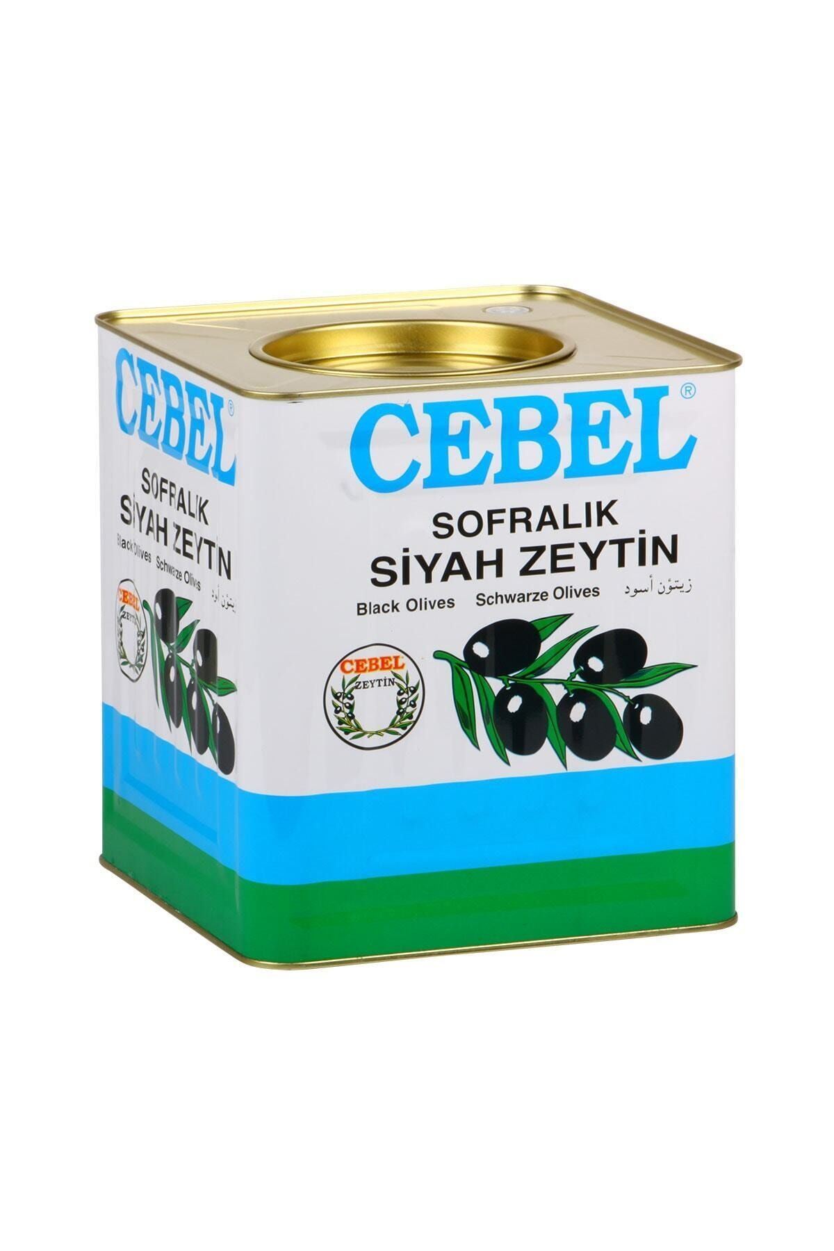 Cebel SİYAH ZEYTİN BAŞ BAŞ 10 KG