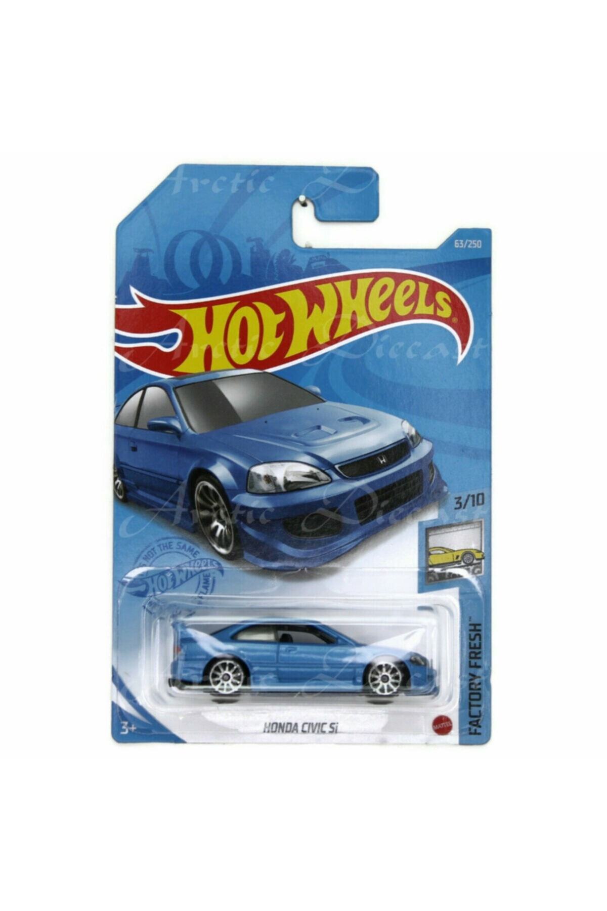 HOT WHEELS Honda Cıvıc Si Factory Fresh-2021 Tekli Metal Araba 63/250