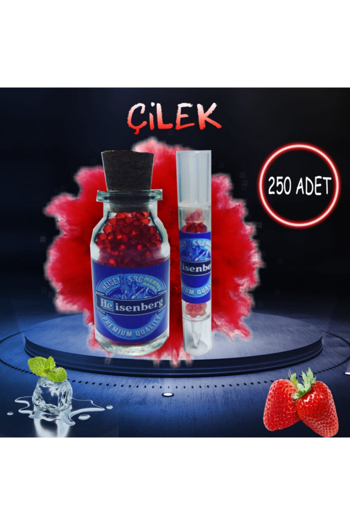 heisenberg Mentol Topu 250 Adet Iced Strawberry Buzlu Çilek Aromalı