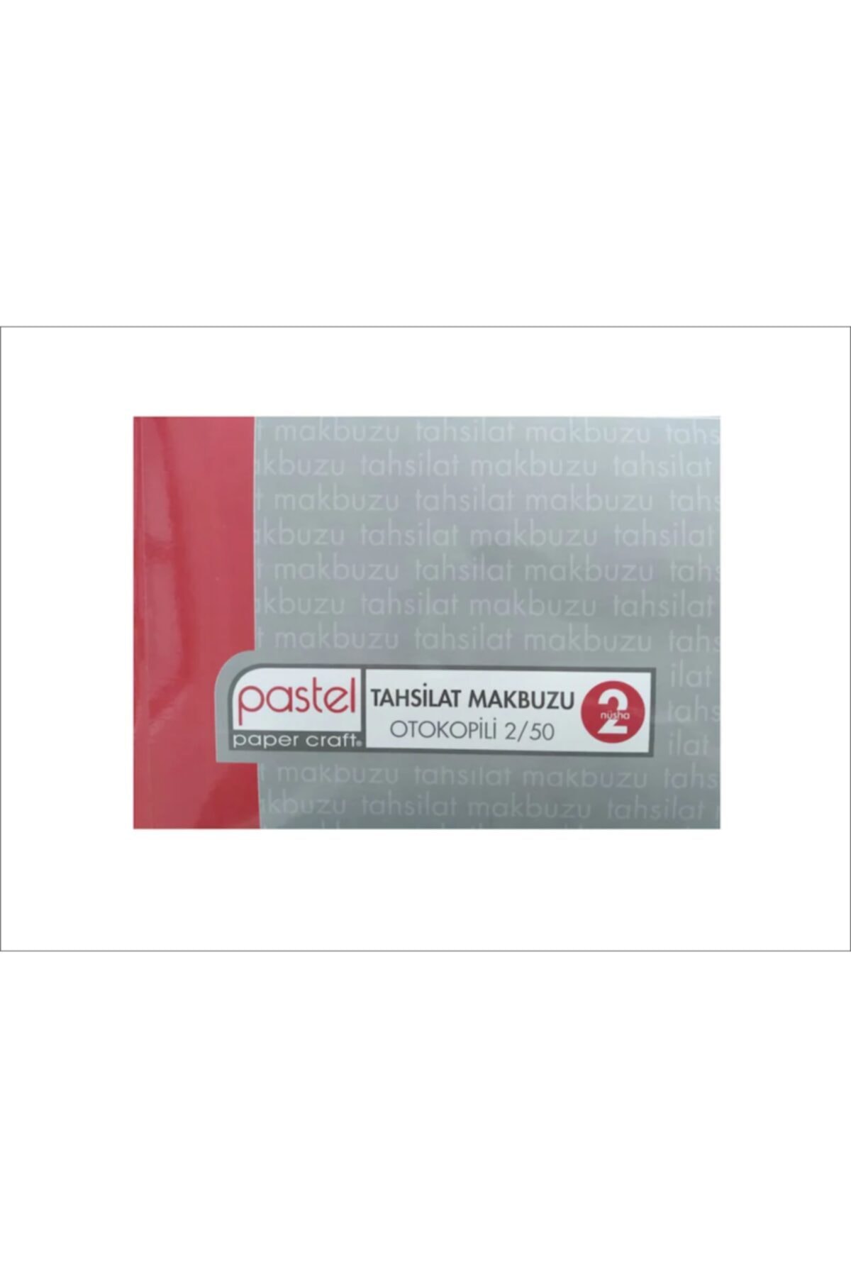 Pastel Tahsilat Makbuzu (14x20 Cm Ölçülerinde A5 ) Otokopili 2/50 (2 Nüsha) 72 Adet