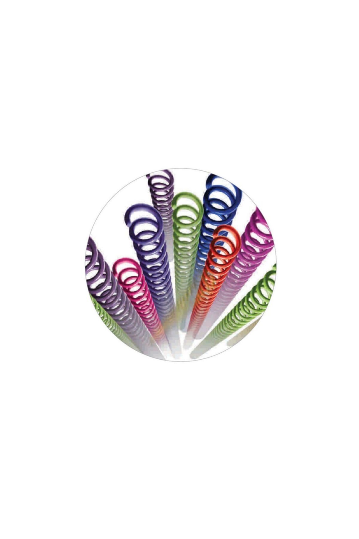 Mapi Spiral Plastik Helezon 3:1 Şeffaf 45mm Paket Içeriği 50 Adet