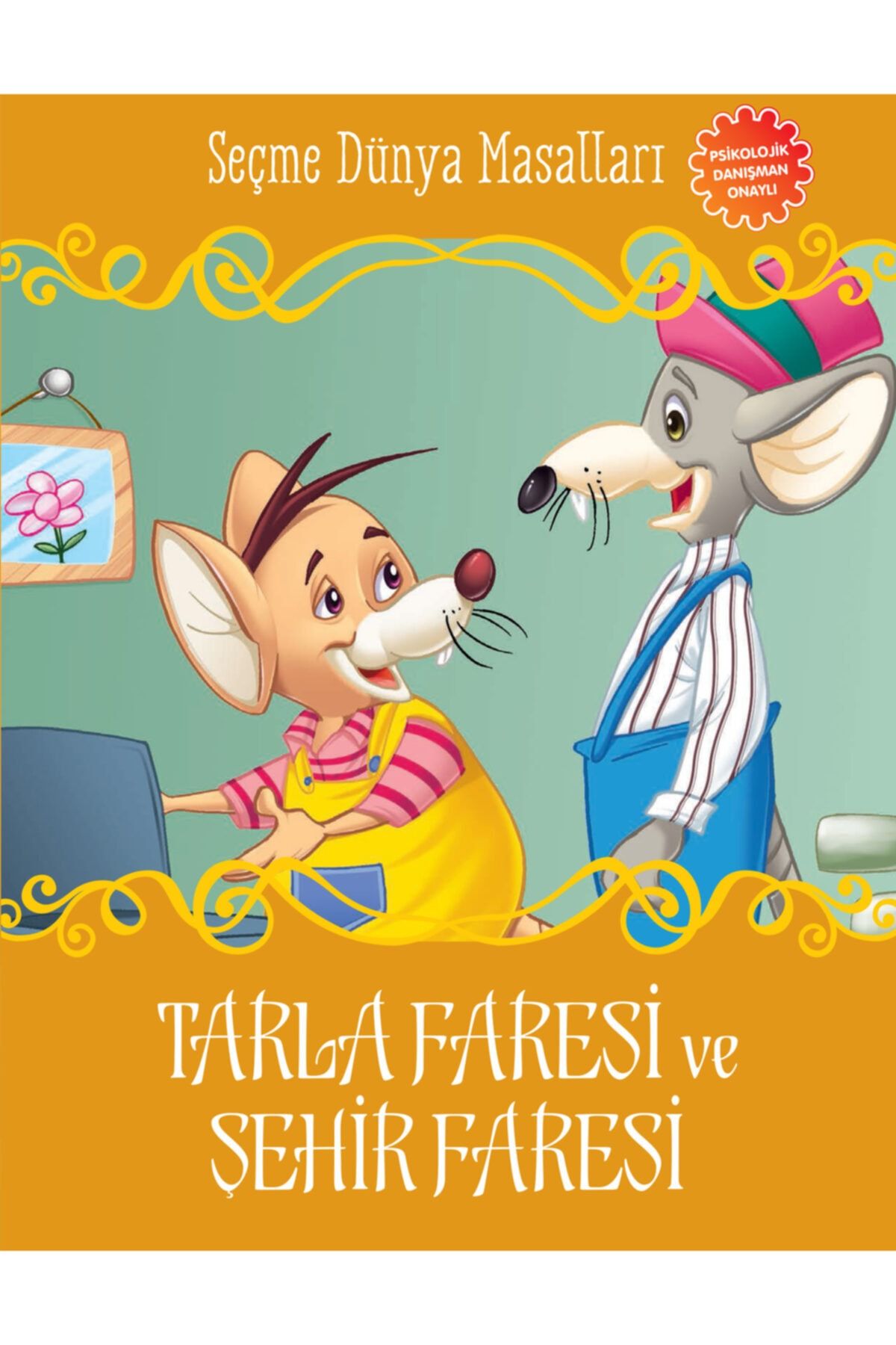 Parıltı Yayınları Tarla Faresi Ve Şehir Faresi - Seçme Dünya Masalları