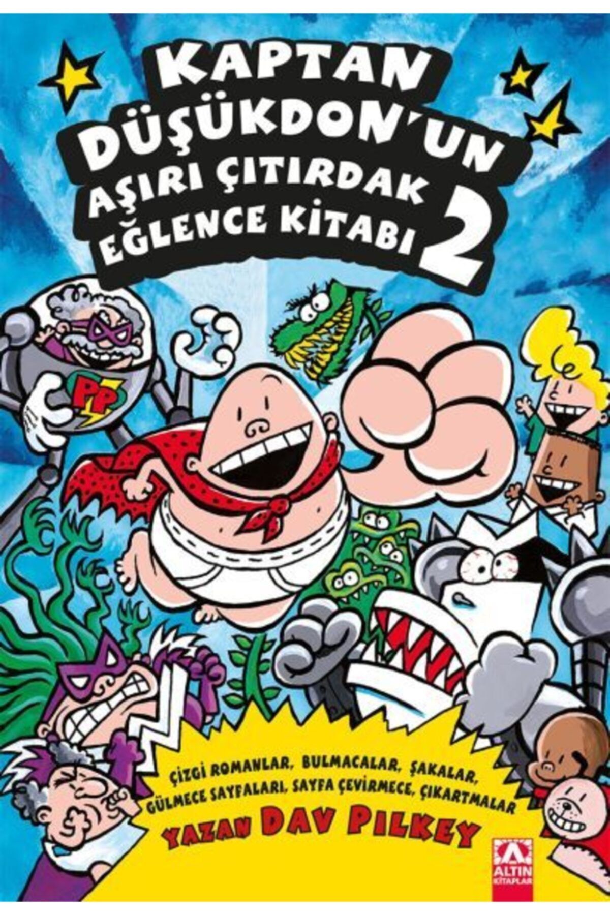 Altın Kitaplar Yayınevi Kaptan Düşükdon’un Aşırı Çıtırdak Eğlence Kitabı 02