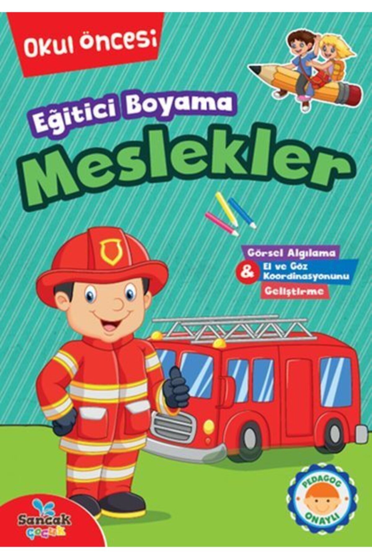 Yumurcak Yayınları Eğitici Boyama - Meslekler