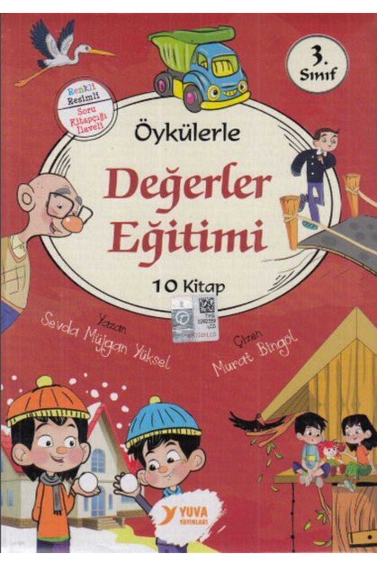 Yumurcak Yayınları Öykülerle Değerler Eğitimi 3. Sınıflar Için 10 Kitap Set